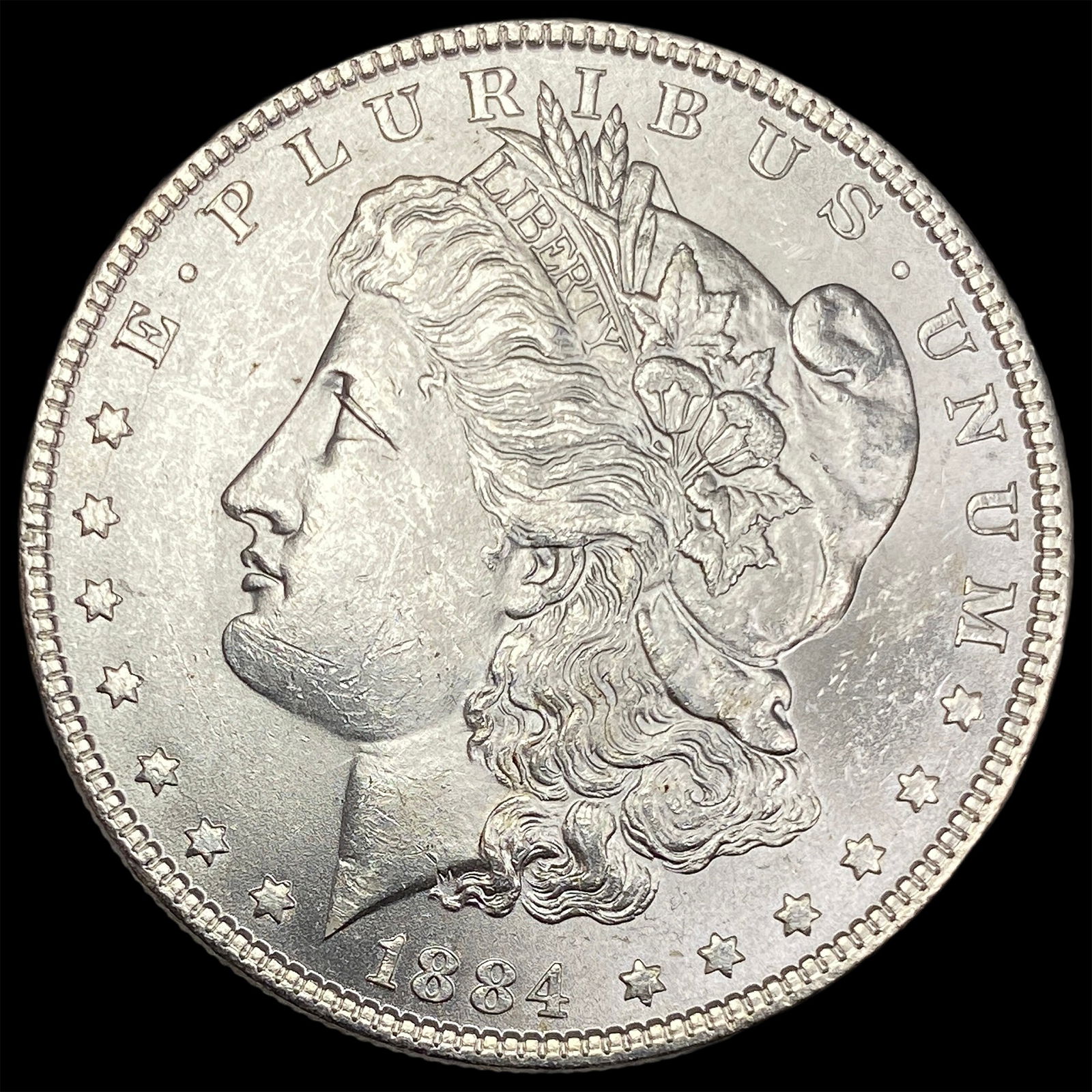 1884 Morgan Silver Dollar CHOICE BU (1 of 2)