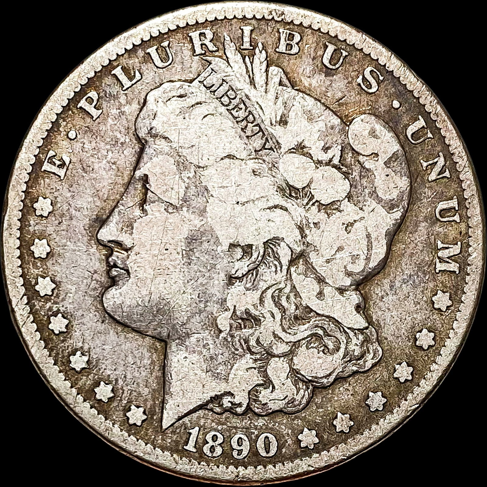 1890-CC Silver Morgan Dollar NICELY CIRCULATED (1 of 2)