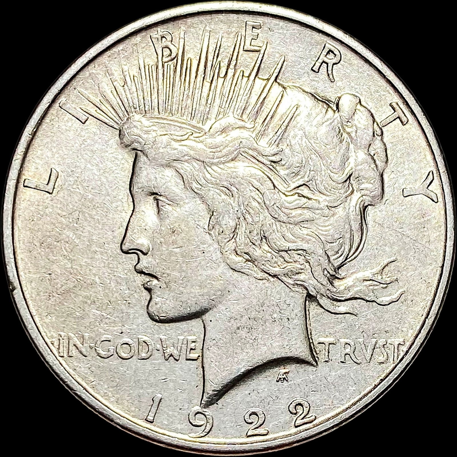 1922-D Peace Silver Peace Dollar CLOSELY UNCIRCULATED (1 of 2)