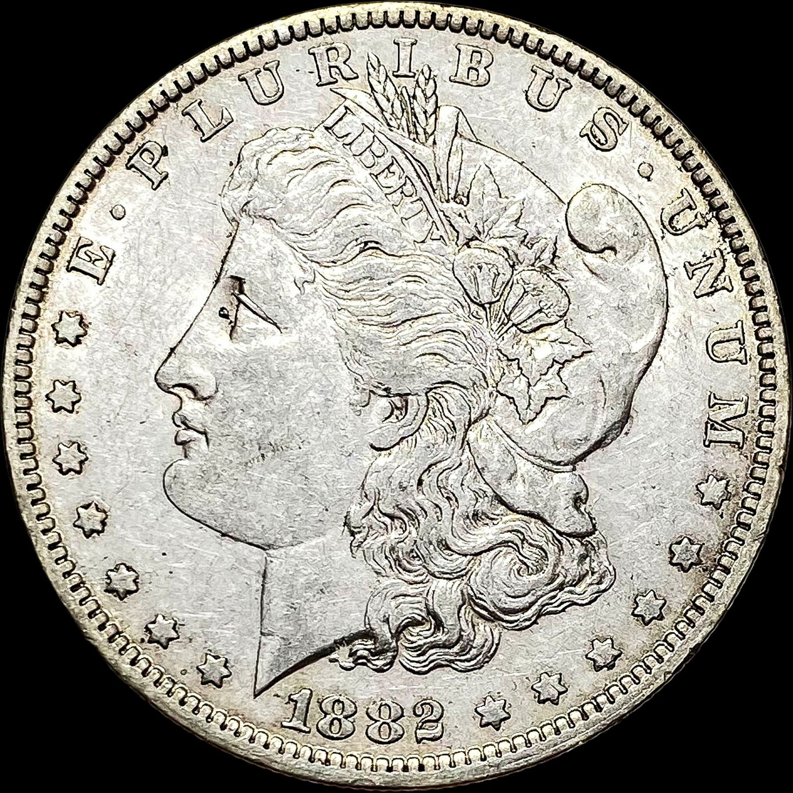 1882-O Silver Morgan Dollar CLOSELY UNCIRCULATED (1 of 2)