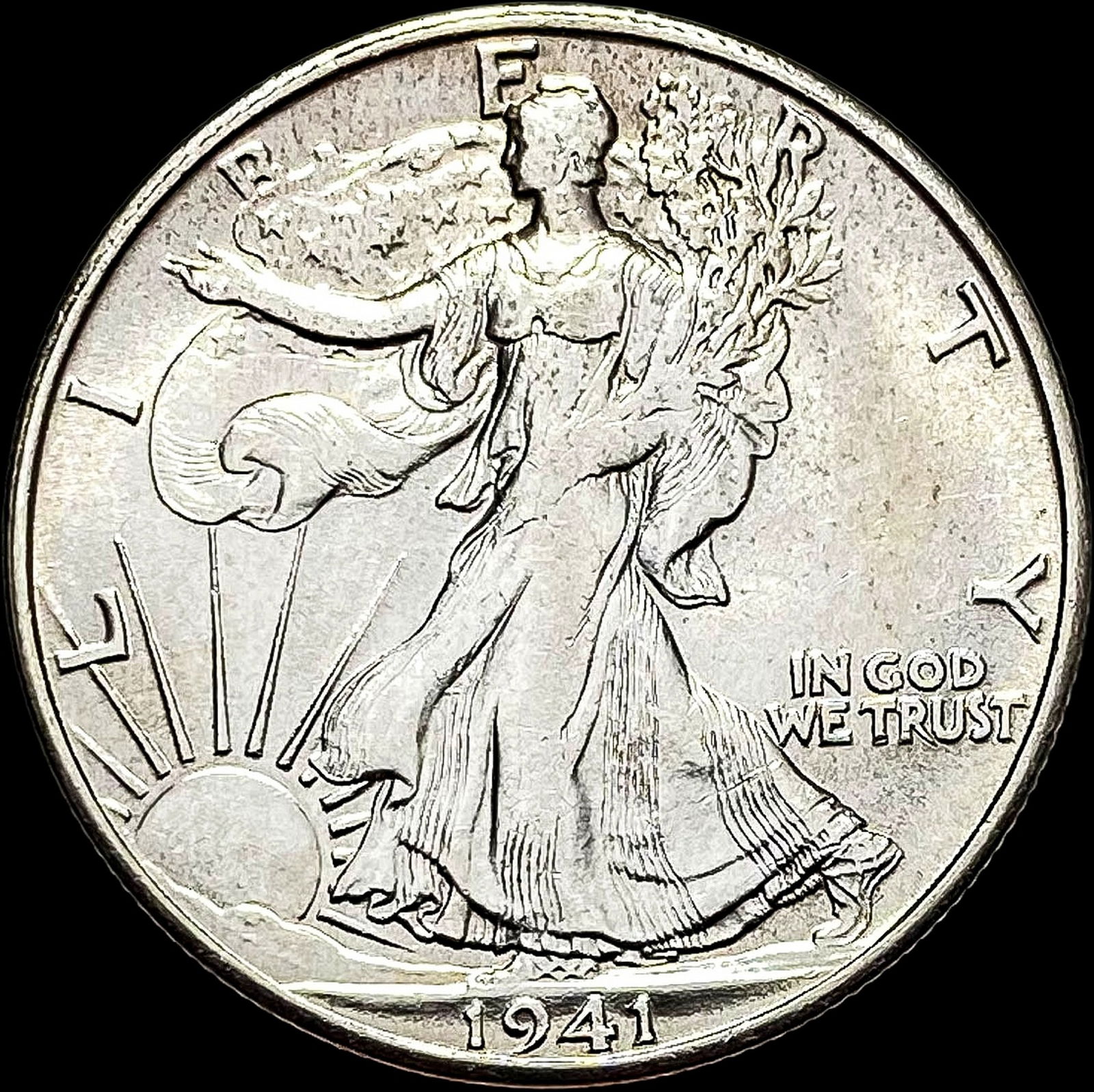 1941-S Walking Liberty Half Dollar UNCIRCULATED (1 of 2)