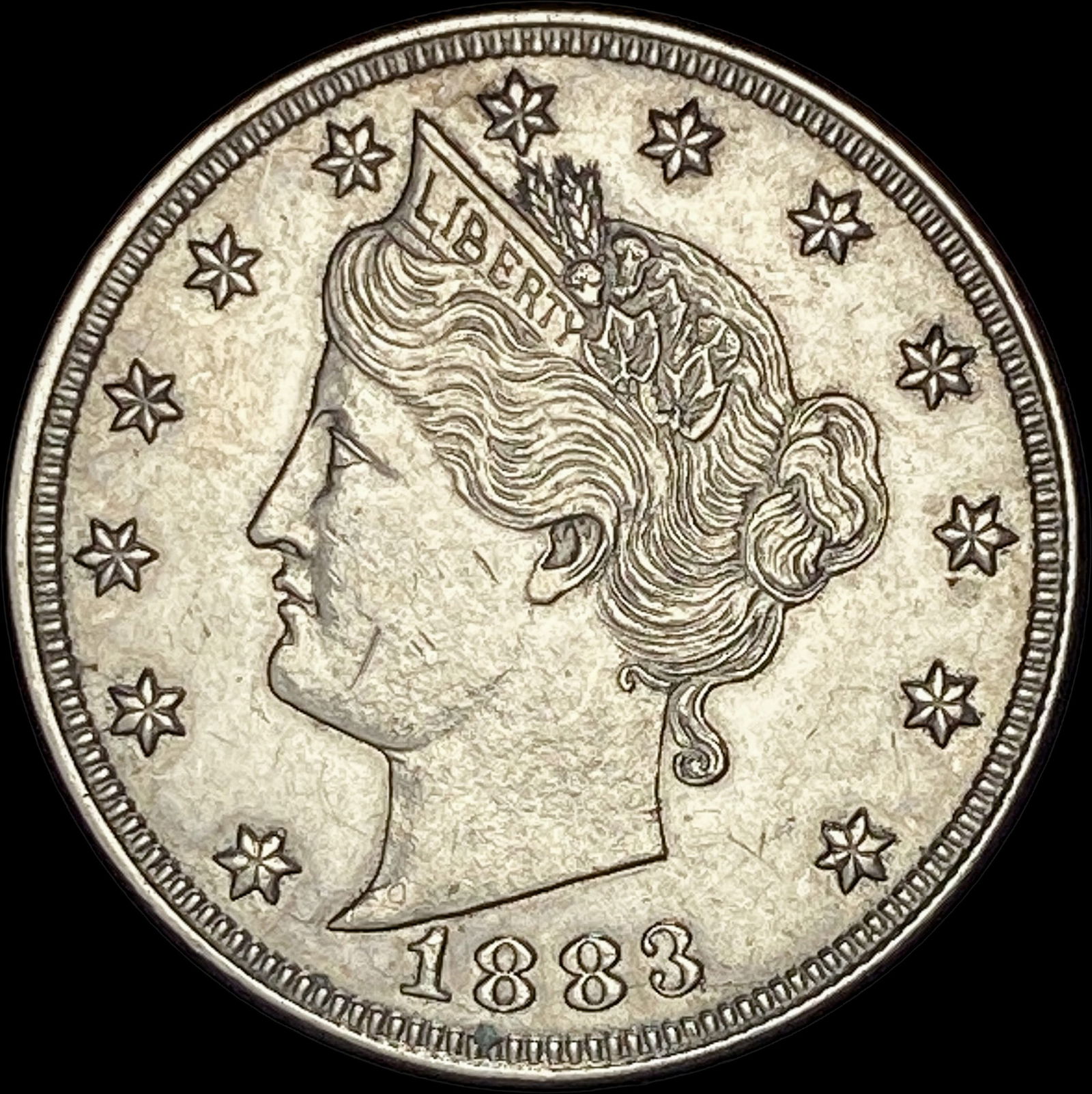 1883 Liberty Head Nickel (No Cents) UNCIRCULATED (1 of 2)