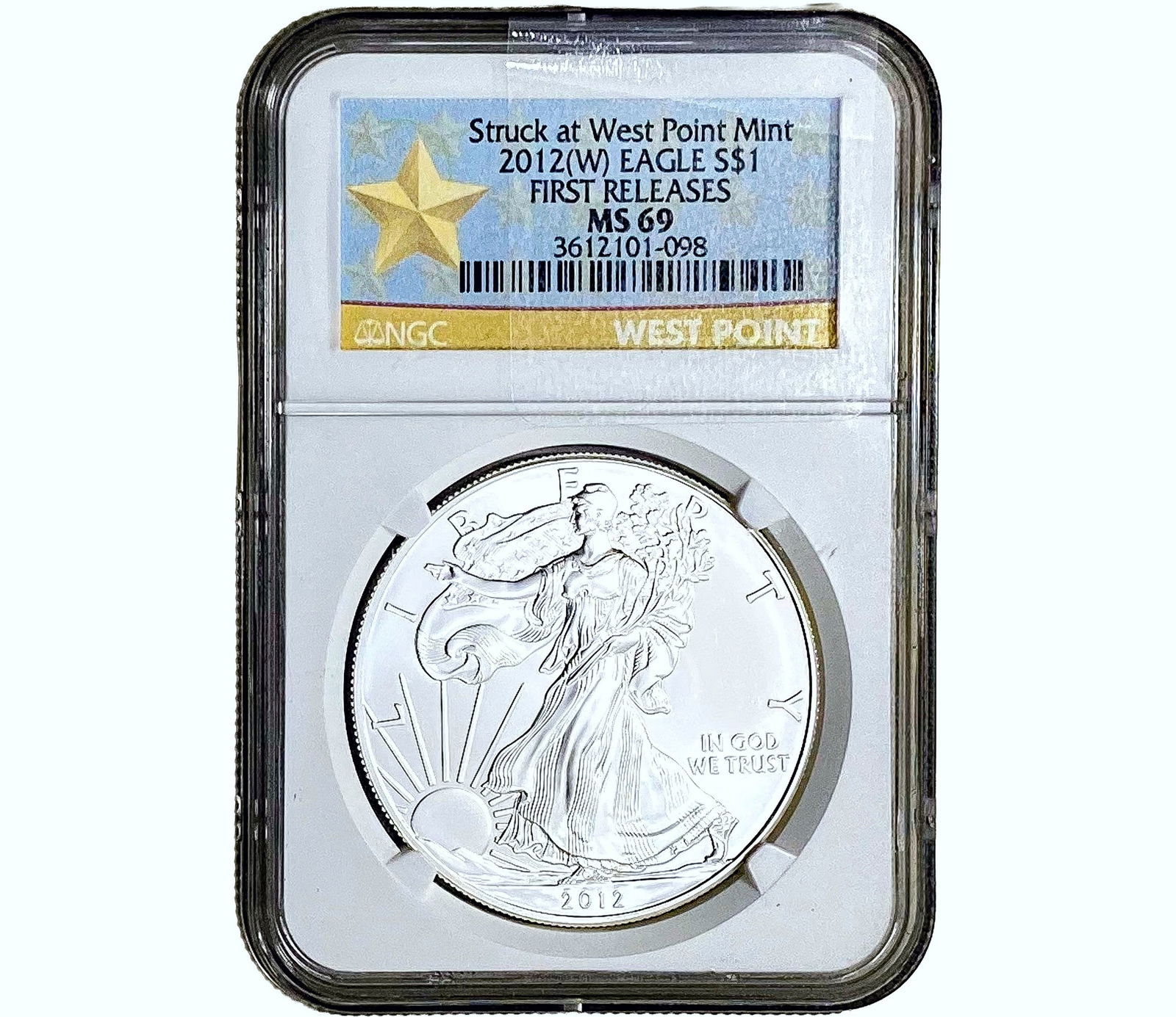 2012-W Silver Eagle NGC MS69 First Releases (1 of 2)