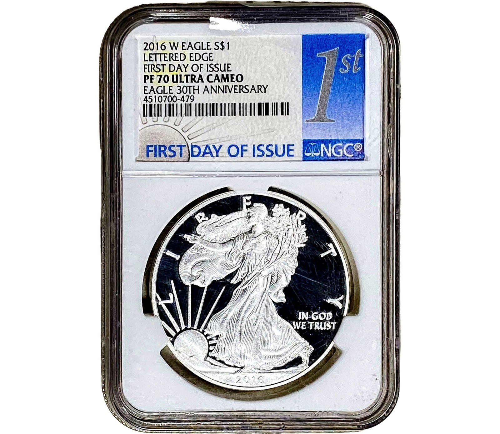 2016-W Silver Eagle NGC PF70 Ultra Cameo (1 of 2)