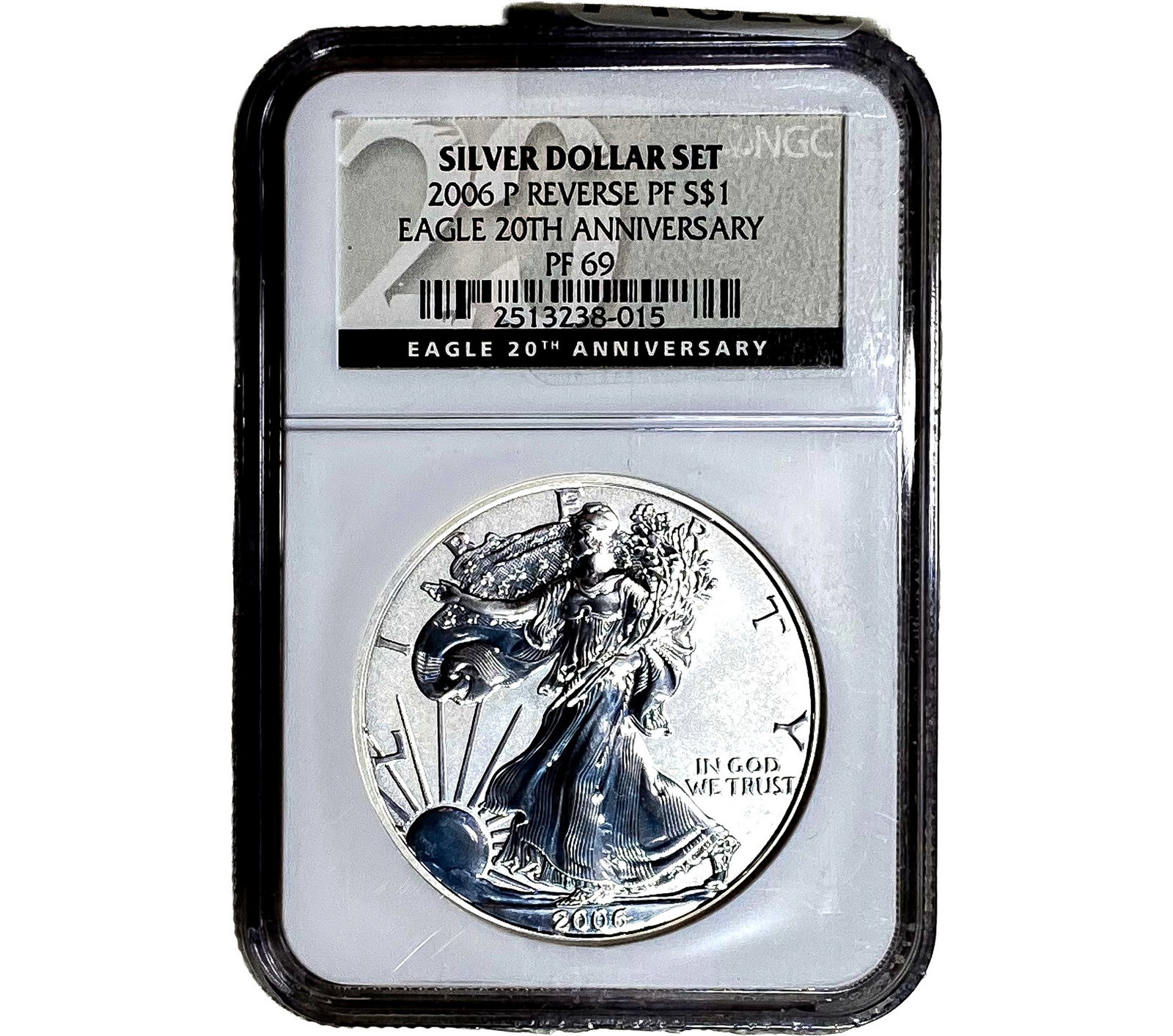 2006-P Silver Eagle NGC PF69: 2006-P Silver Eagle NGC PF69