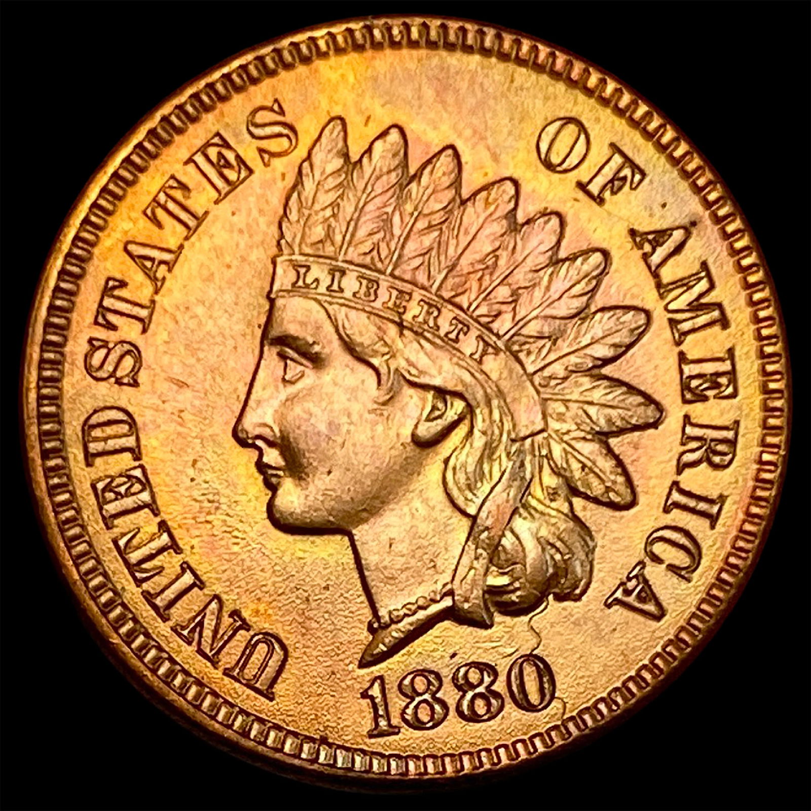1880 Indian Head Cent UNCIRCULATED (1 of 2)