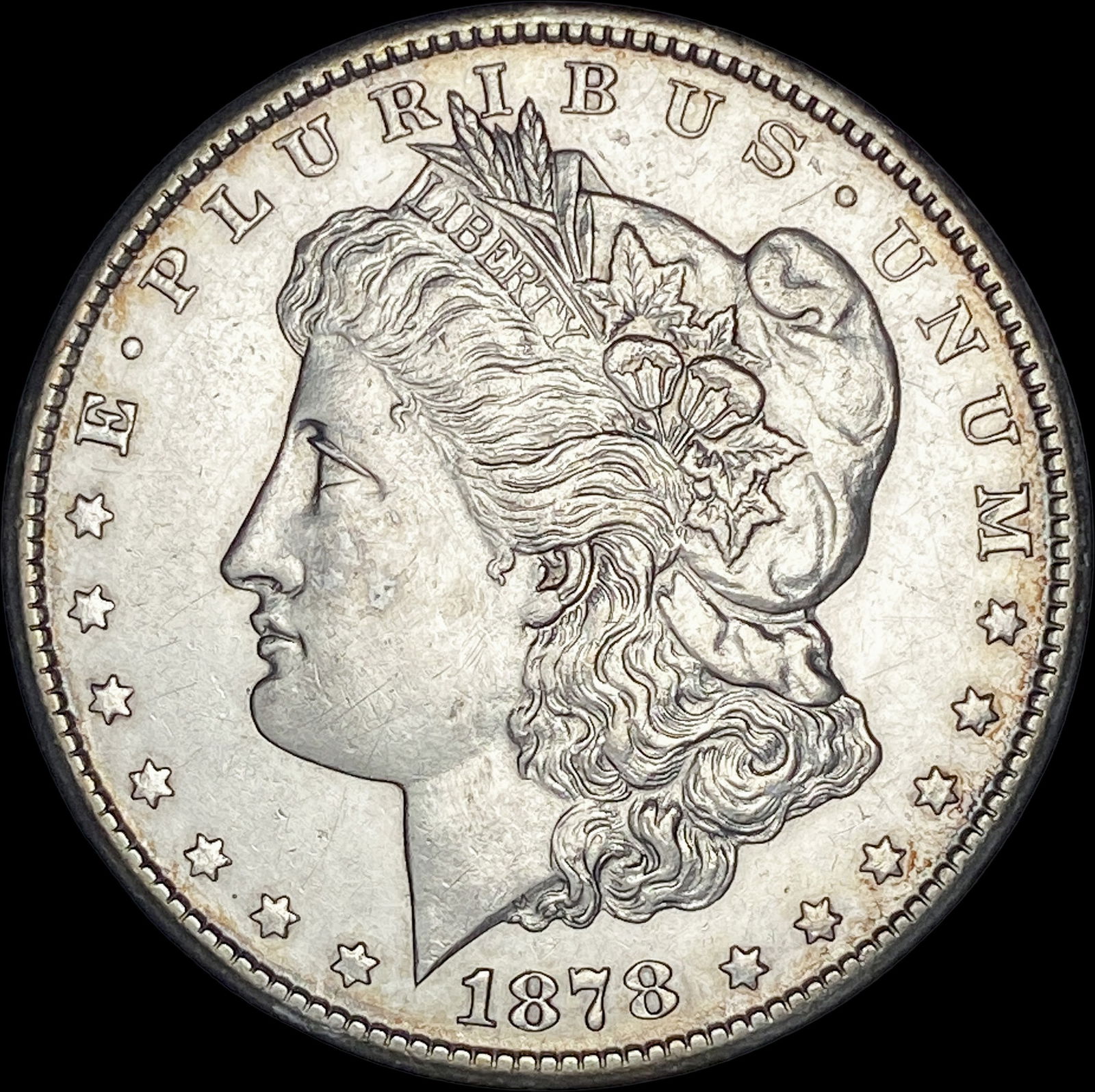 1878-CC Silver Morgan Dollar CLOSELY UNCIRCULATED (1 of 2)
