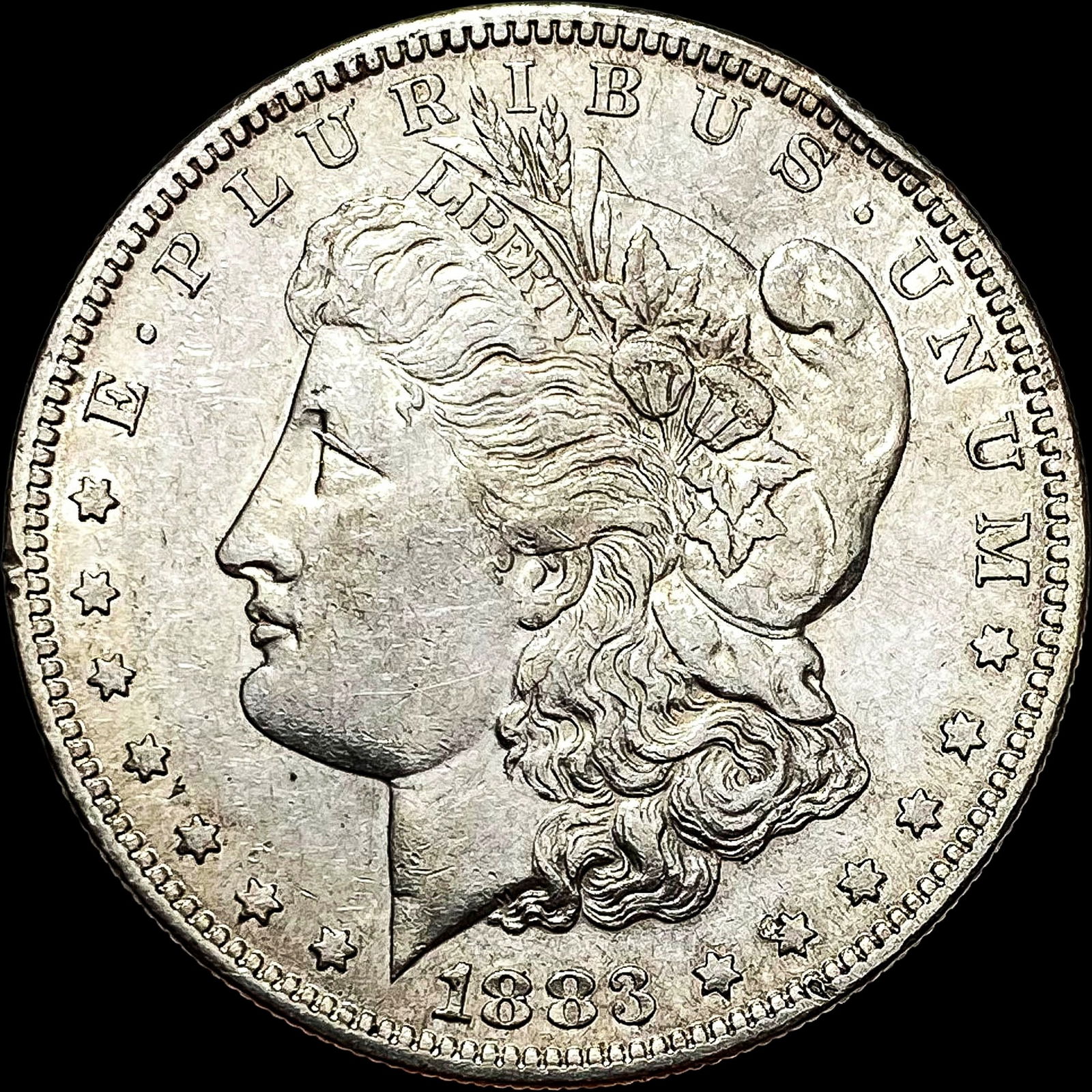 1883-S Silver Morgan Dollar CLOSELY UNCIRCULATED (1 of 2)