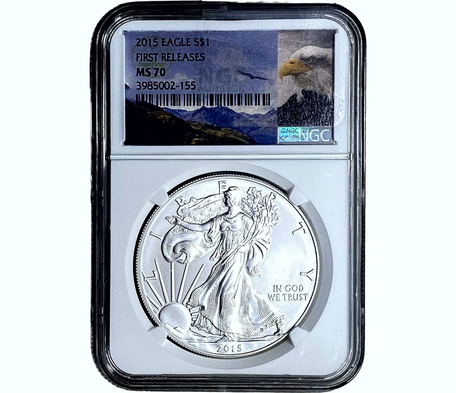2015 Silver Eagle NGC MS70 First Releases (1 of 2)