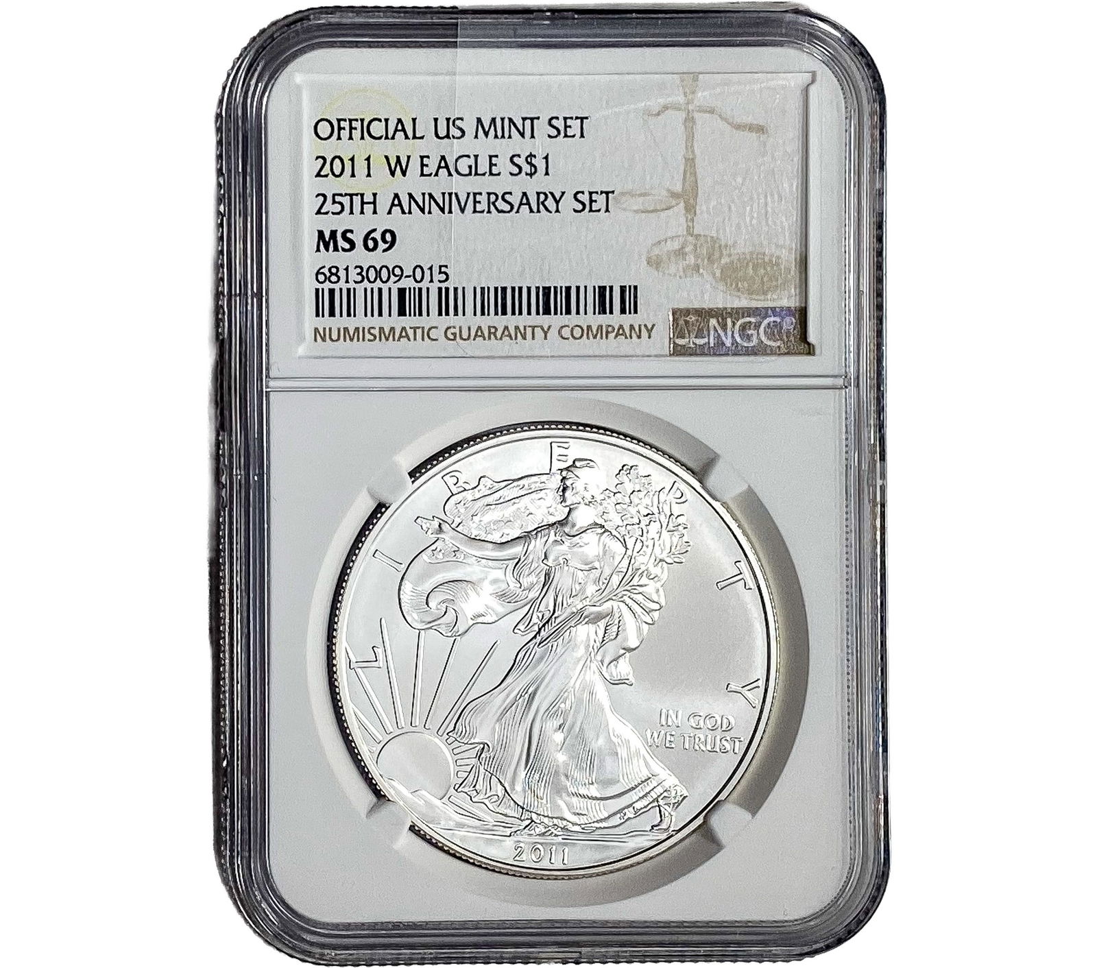 2011-W Silver Eagle NGC MS69 (1 of 2)