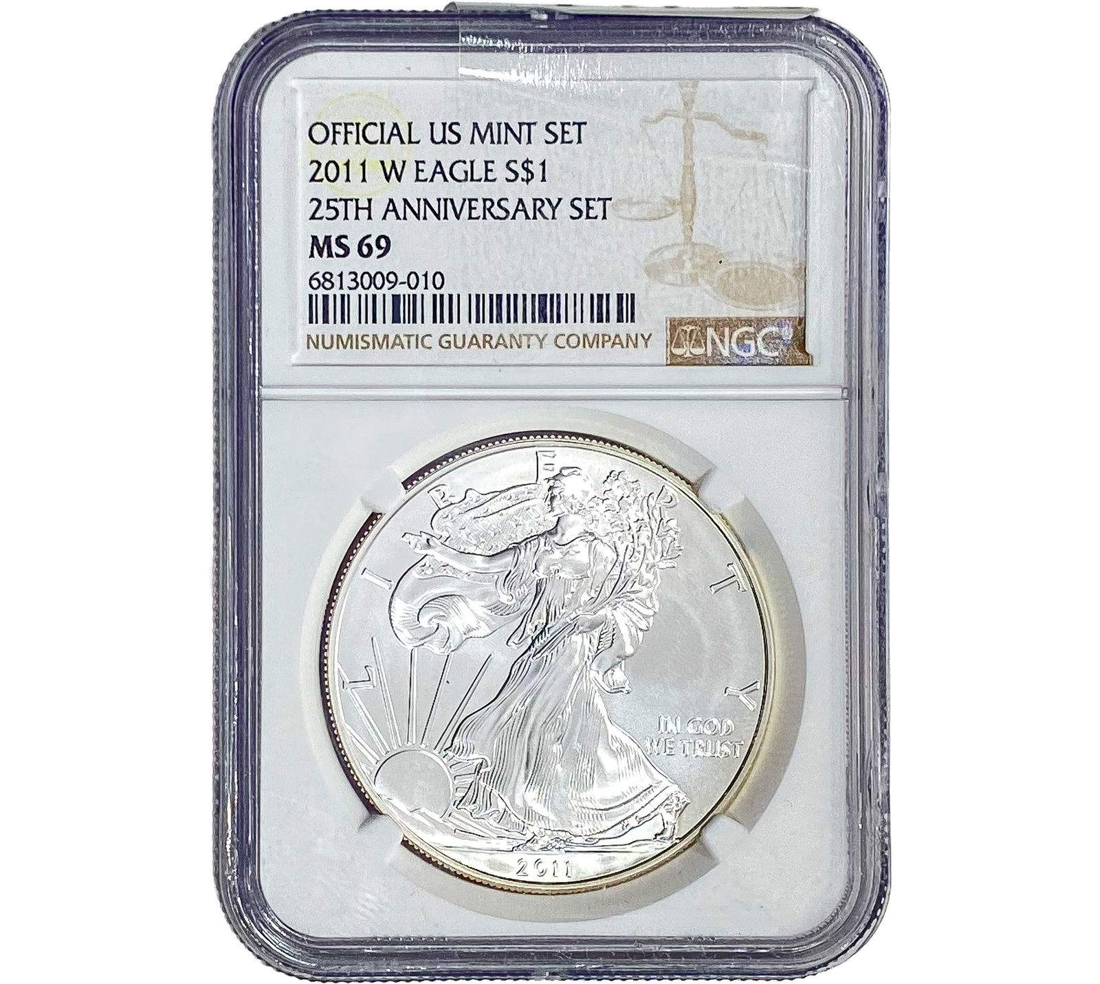 2011-W Silver Eagle NGC MS69 (1 of 2)