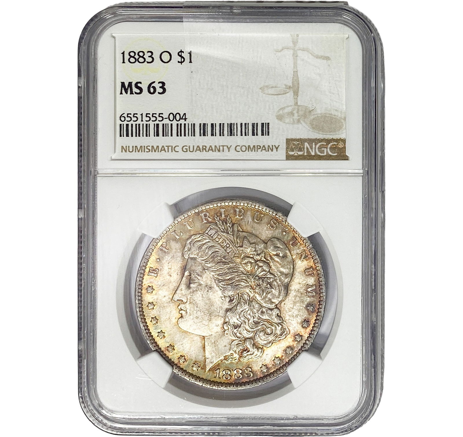 1883-O Morgan Silver Dollar NGC MS63 (1 of 2)
