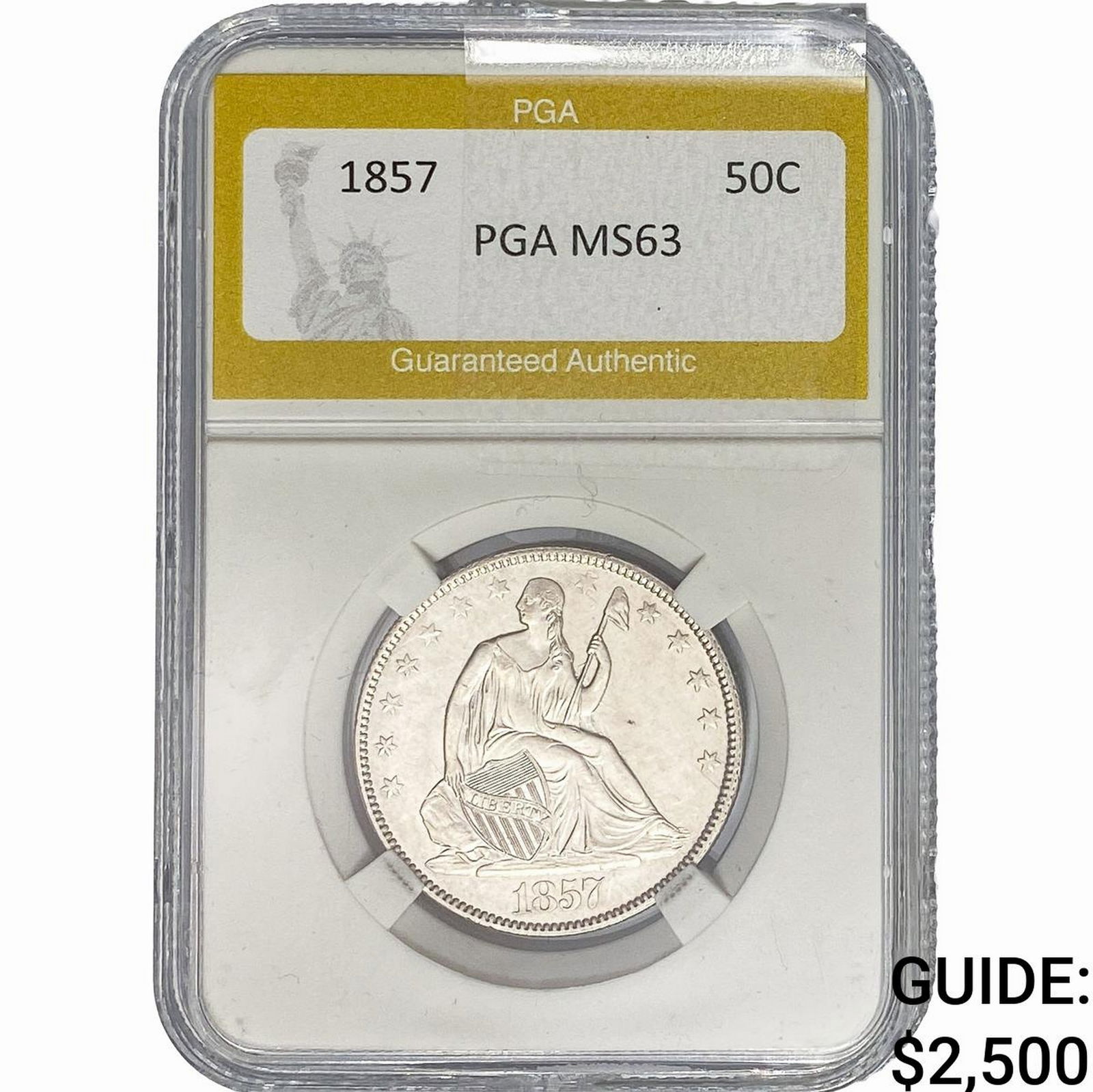 1890-CC Morgan Silver Dollar PGA MS65 (1 of 2)