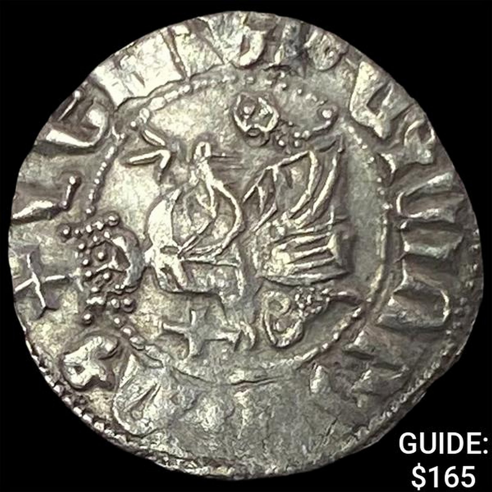 [1198-1219] AD Crusaders Armenia Silver Tram UNCIRCULATED: [1198-1219] AD Crusaders Armenia Silver Tram UNCIRCULATED