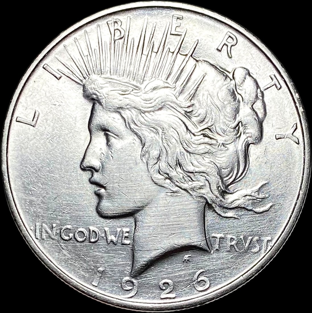 1926-D Peace Silver Dollar UNC (1 of 2)
