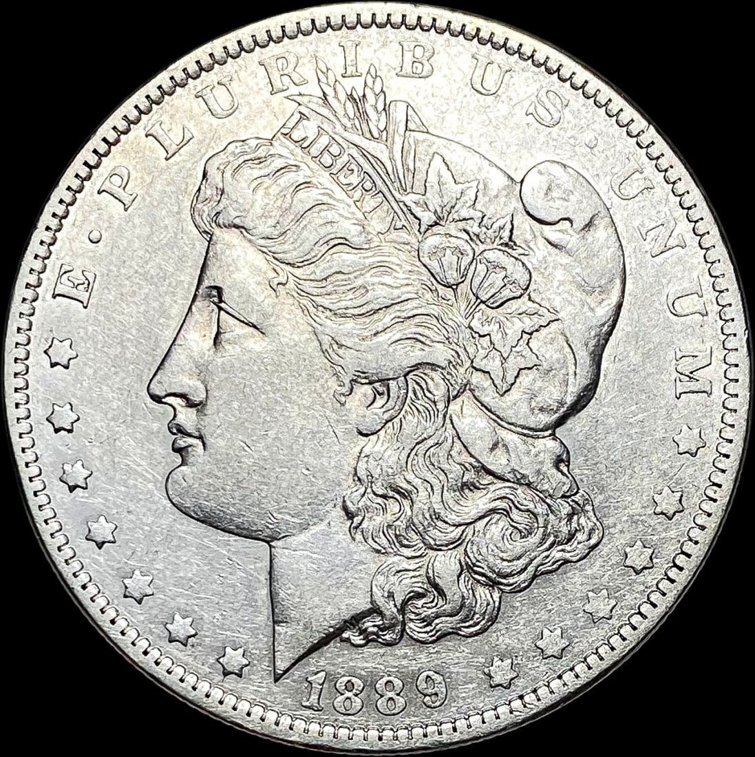 1889-O Silver Morgan Dollar CLOSELY  UNCIRCULATED (1 of 2)