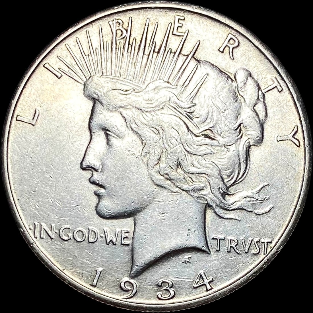 1934-S Peace Silver Dollar UNCIRCULATED (1 of 2)