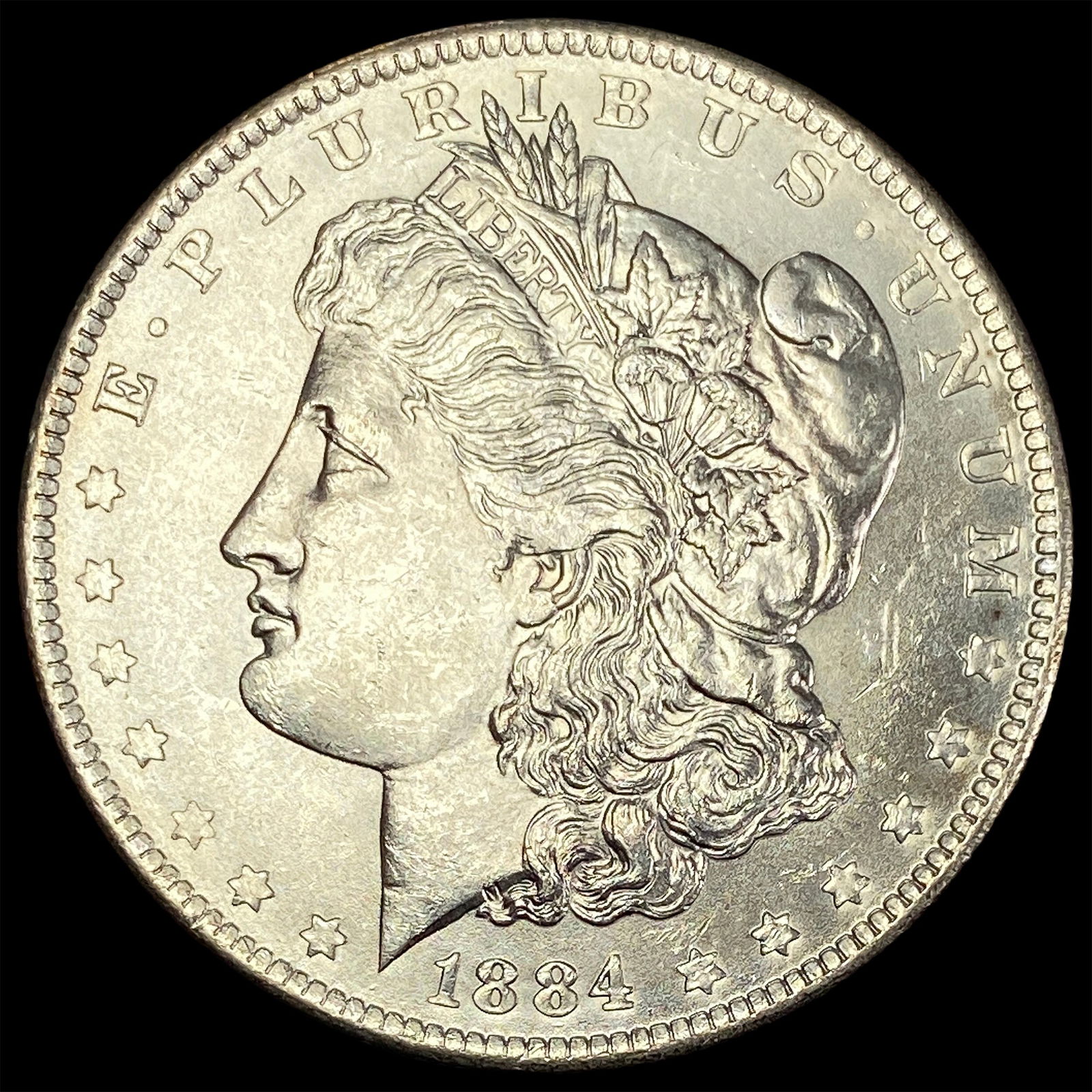 1884-O Morgan Silver Dollar UNC (1 of 2)