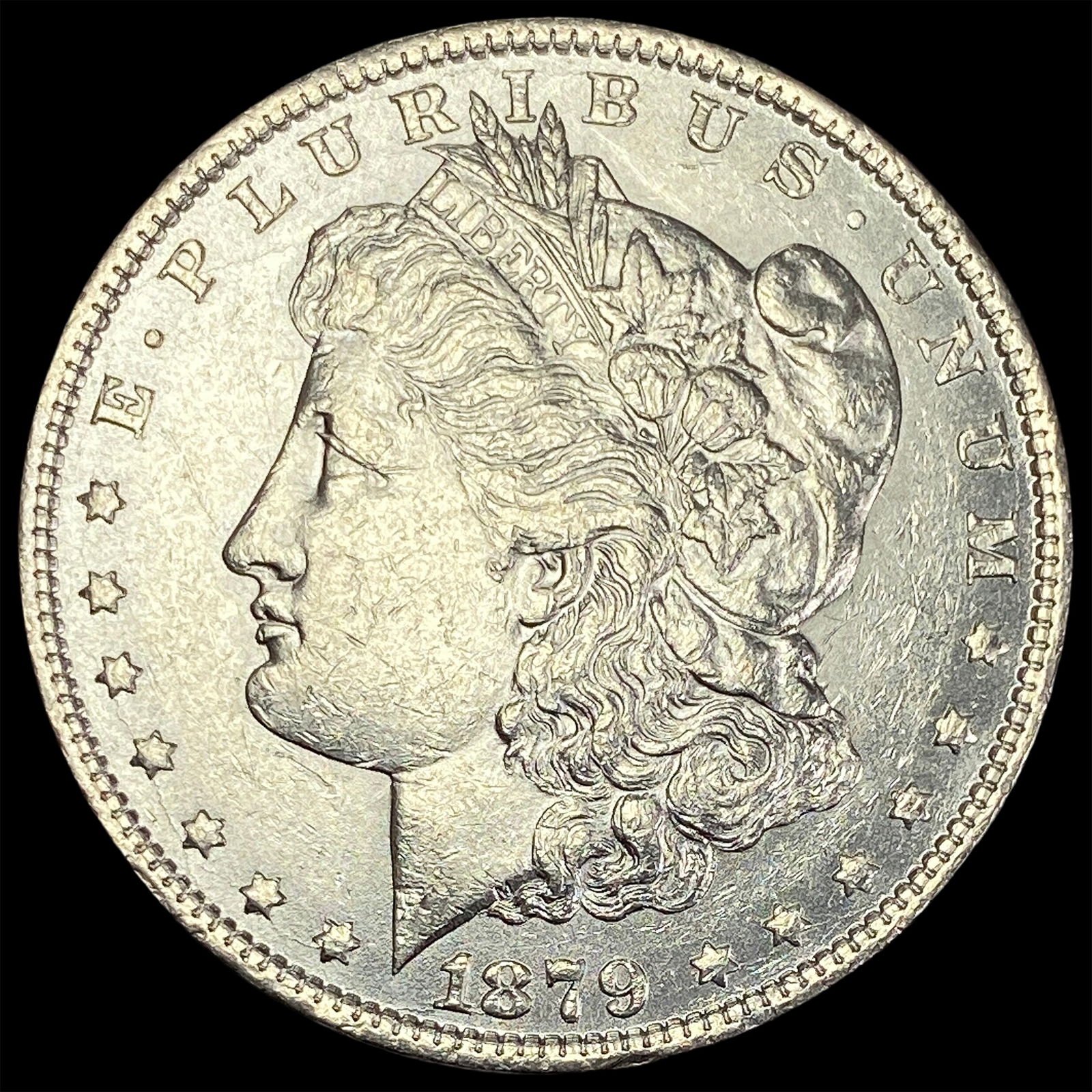 1879-O Silver Morgan Dollar CHOICE AU (1 of 2)