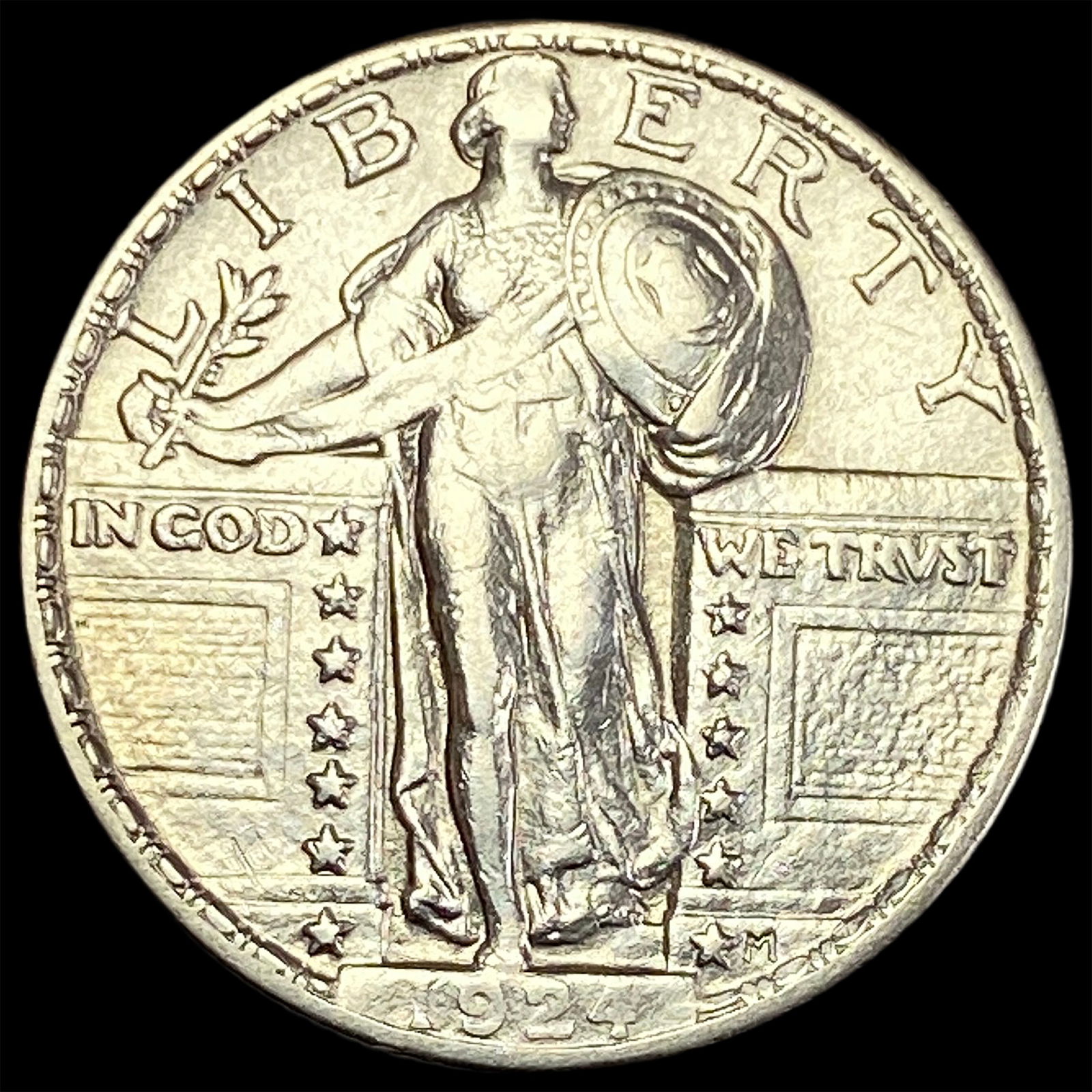 1924 Standing Liberty Quarter CLOSELY UNCIRCULATED (1 of 2)