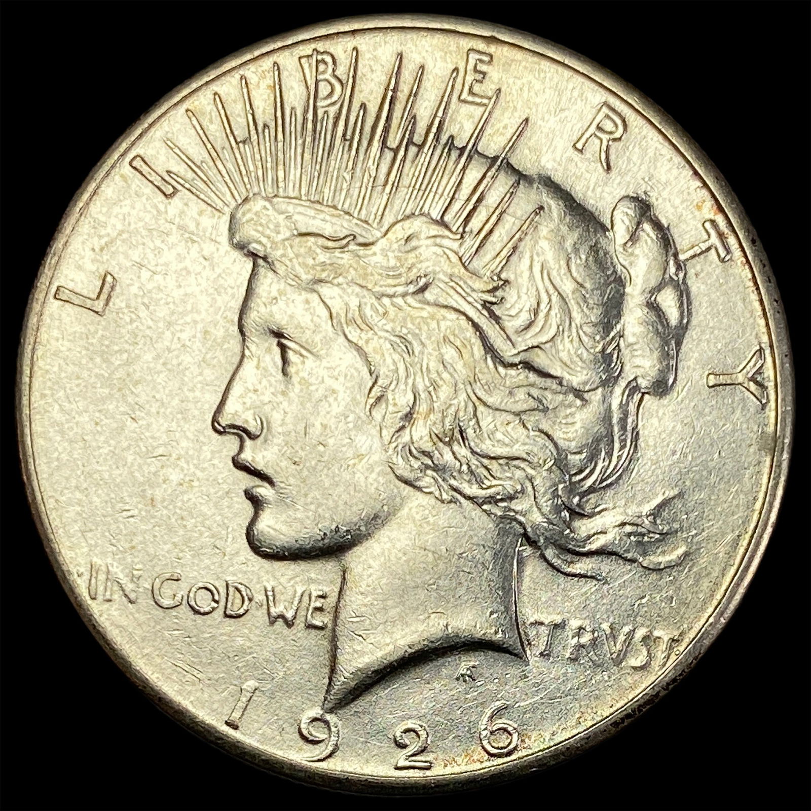 1926-S Silver Peace Dollar CLOSELY UNCIRCULATED (1 of 2)
