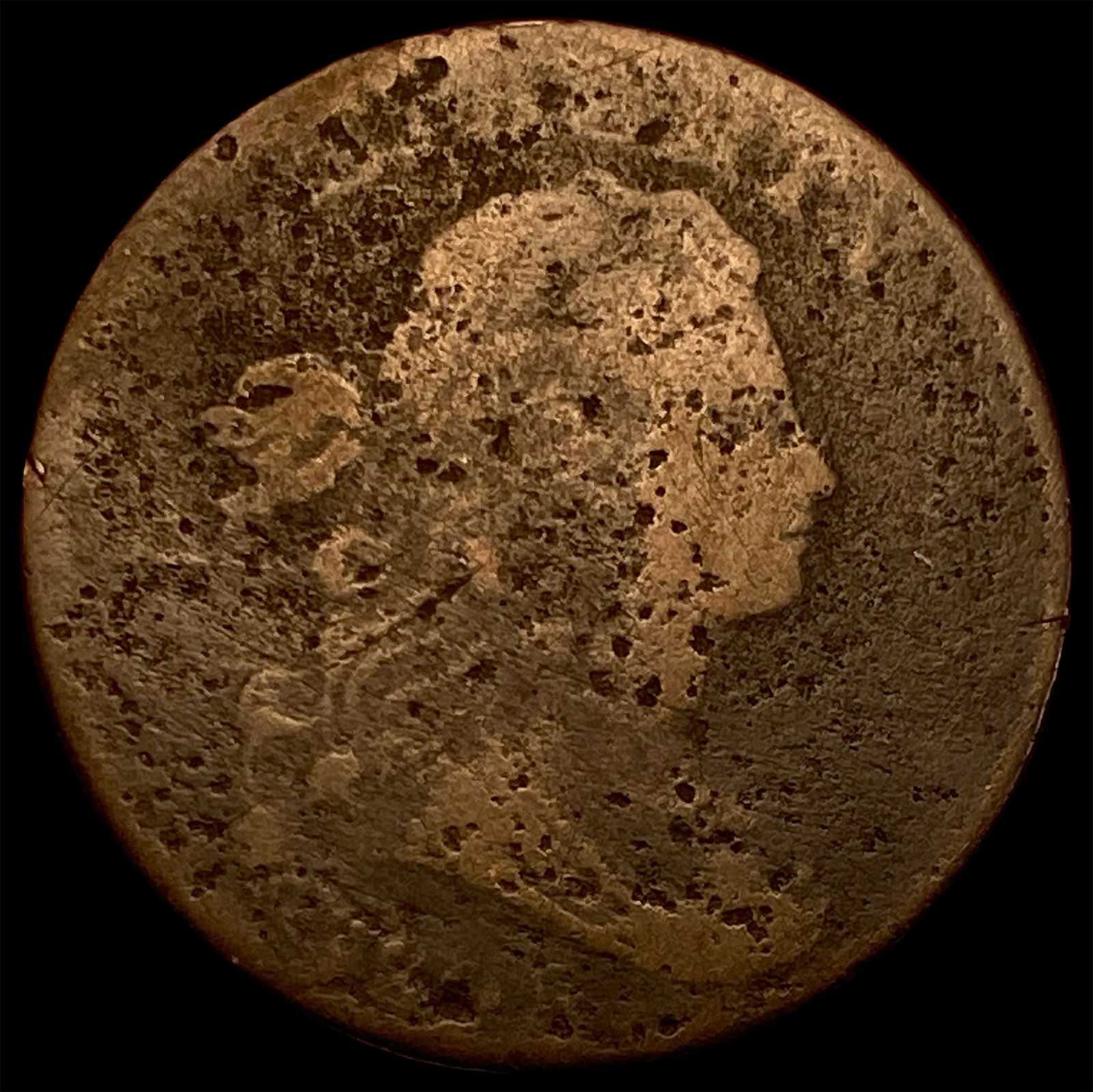1798 Draped Bust Large Cent NICELY CIRCULATED (1 of 2)