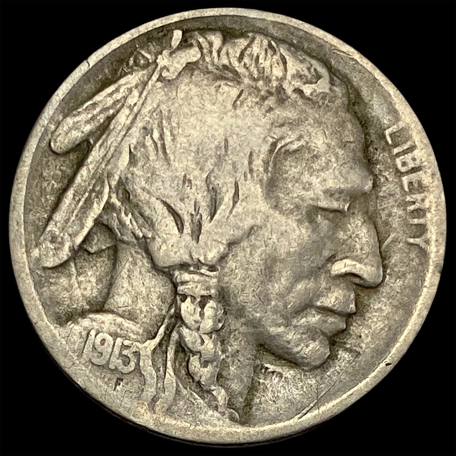 1913 Type 1 Buffalo Nickel LIGHTLY CIRCULATED (1 of 2)