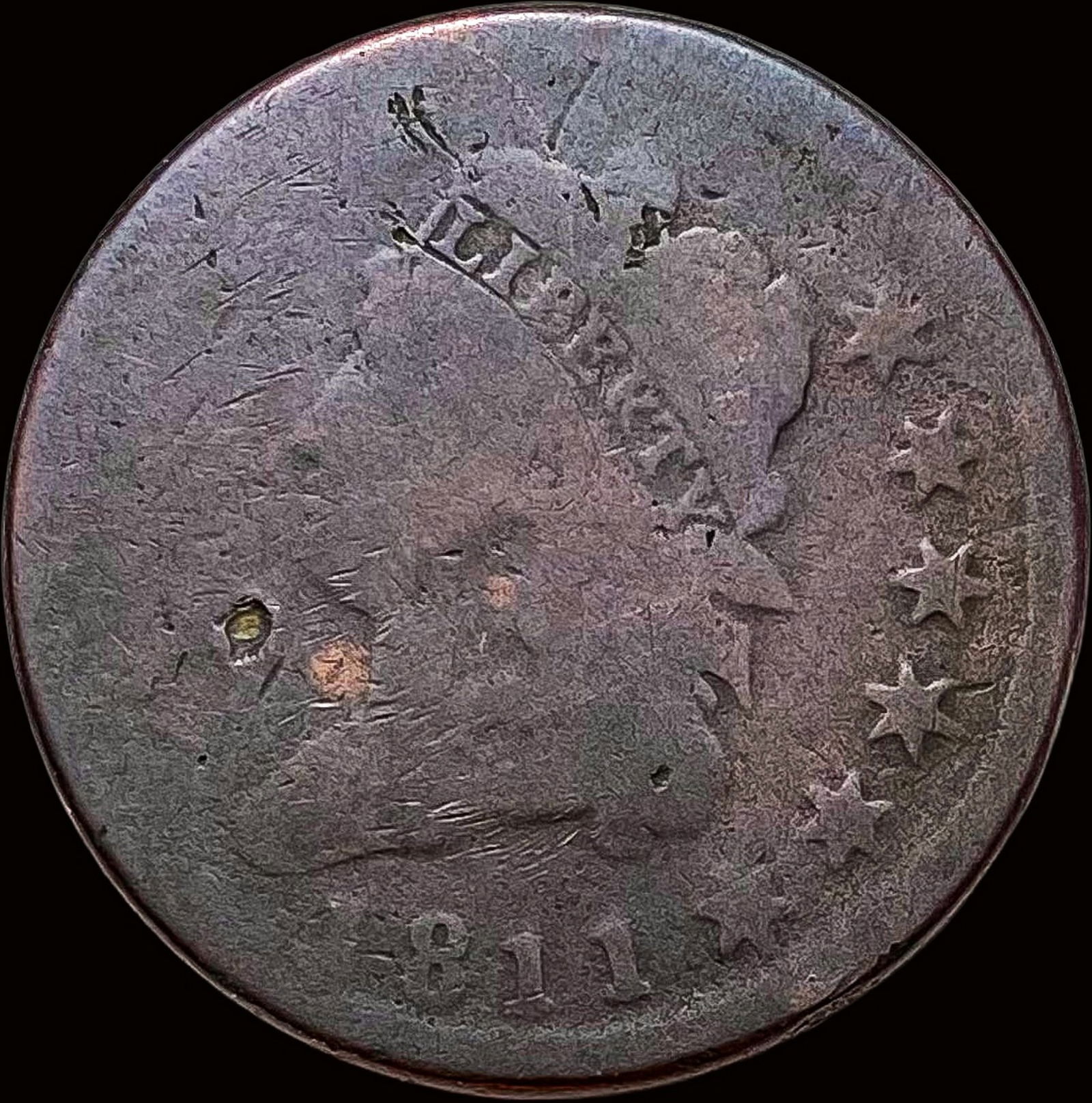 1811 Classic Head Large Cent NICELY CIRCULATED (1 of 2)