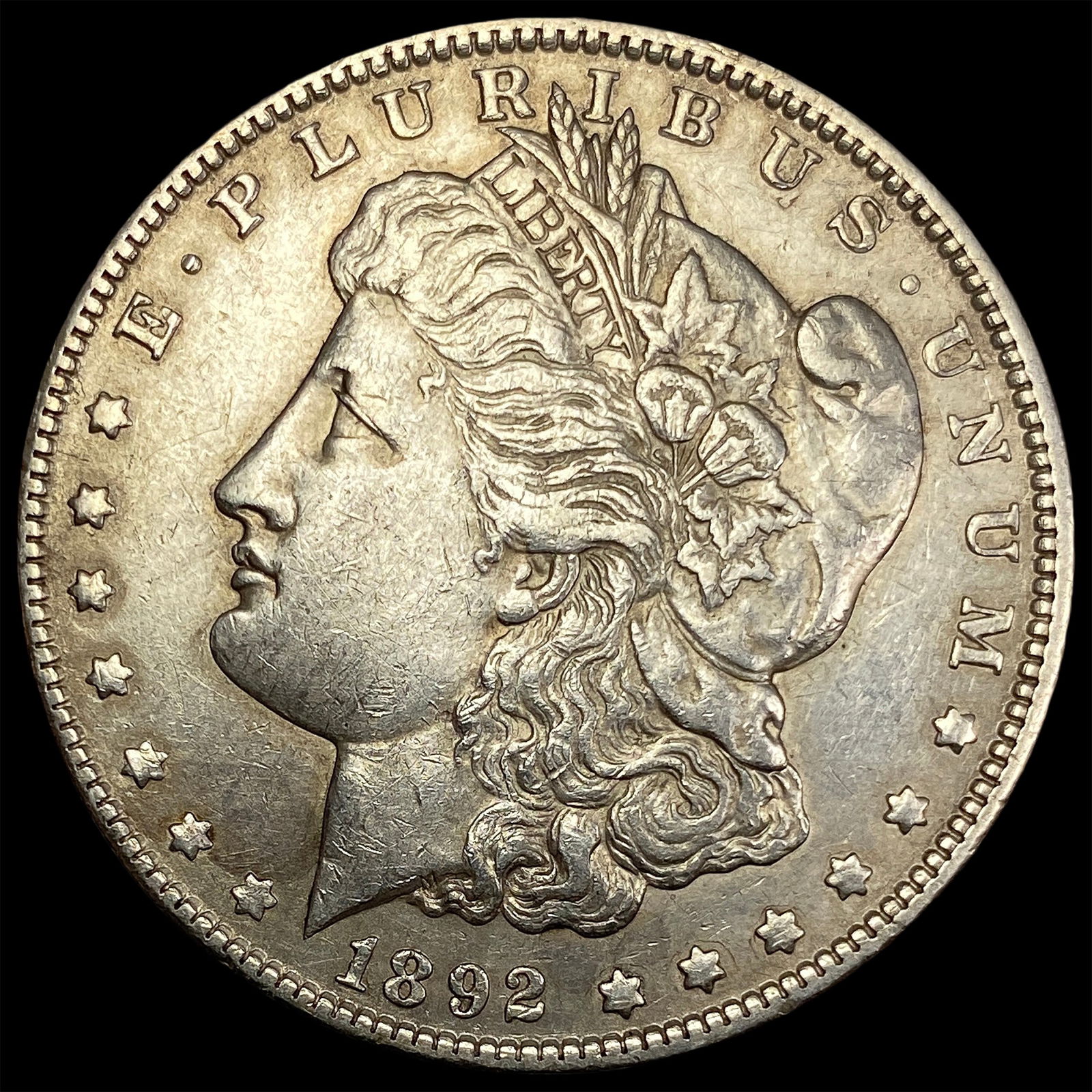 1892-O Silver Morgan Dollar CLOSELY UNCIRCULATED (1 of 2)