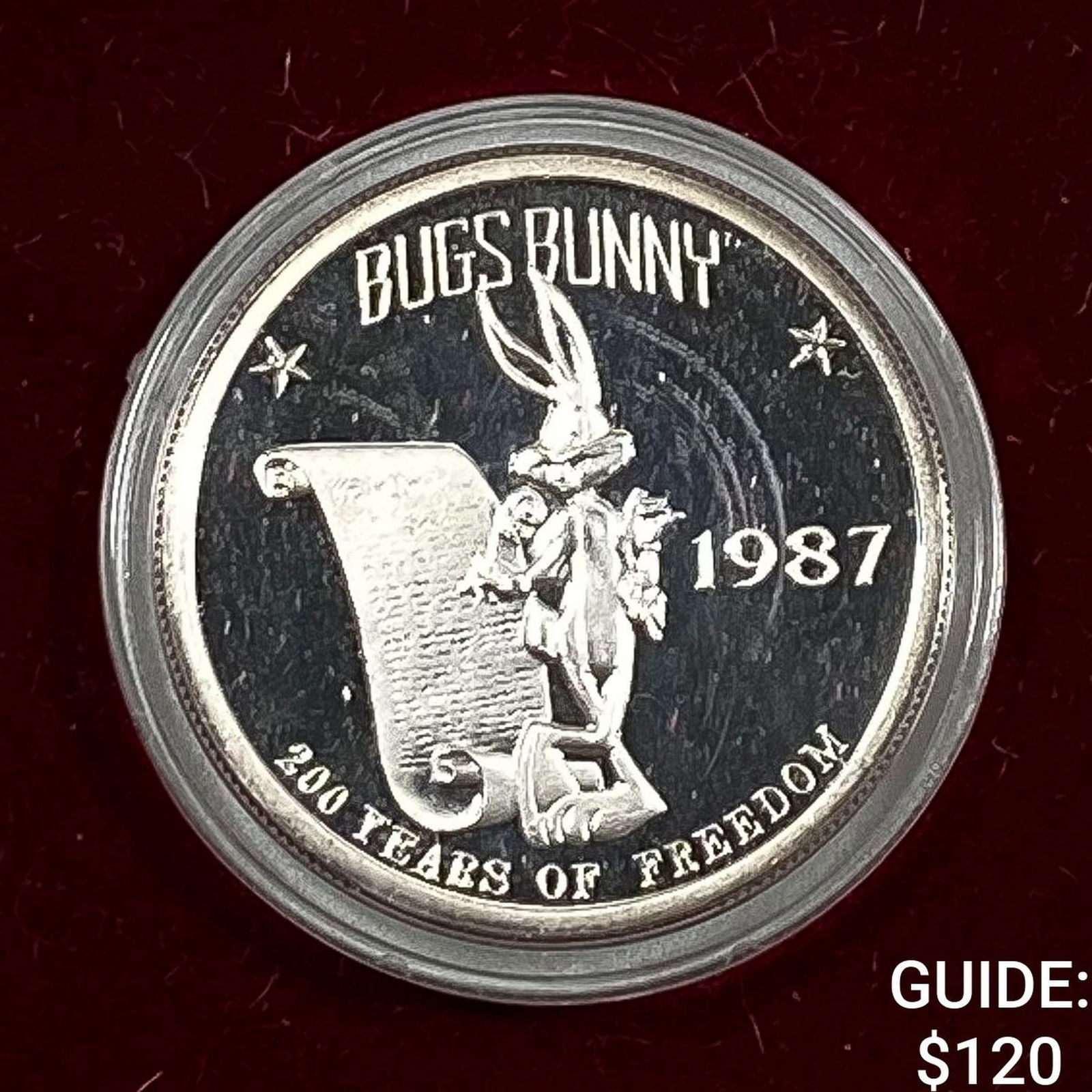 1987 1st Looney Tunes Limited Edition 1oz Silver (1 of 3)