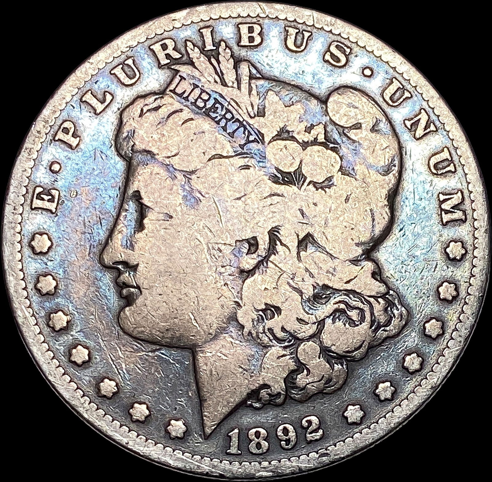 1892-S Silver Morgan Dollar NICELY CIRCULATED (1 of 2)