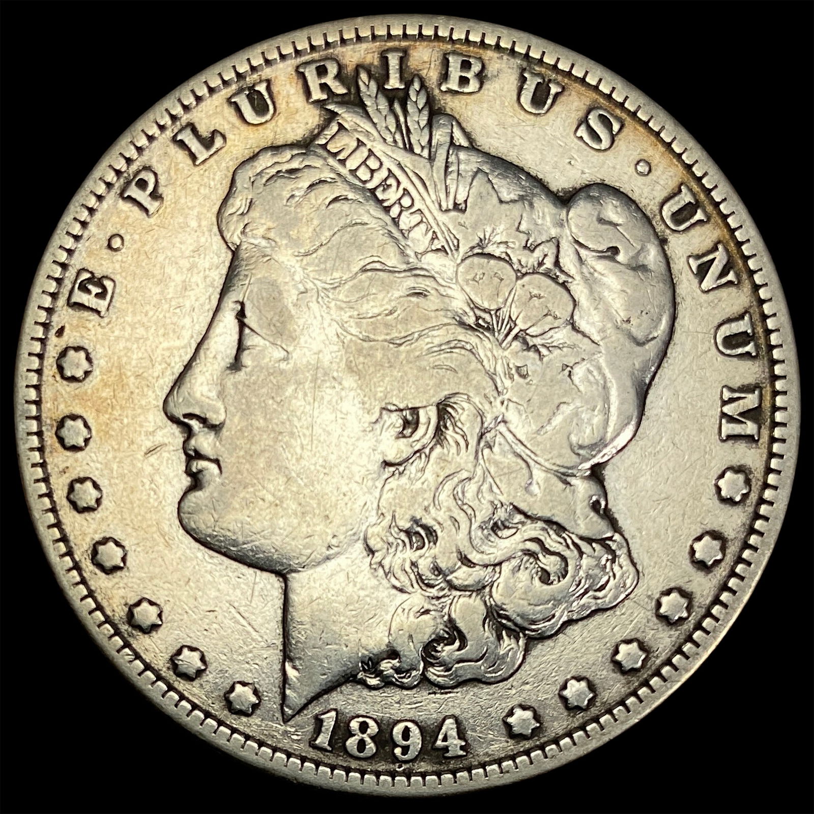 1894-O Silver Morgan Dollar LIGHTLY CIRCULATED (1 of 2)