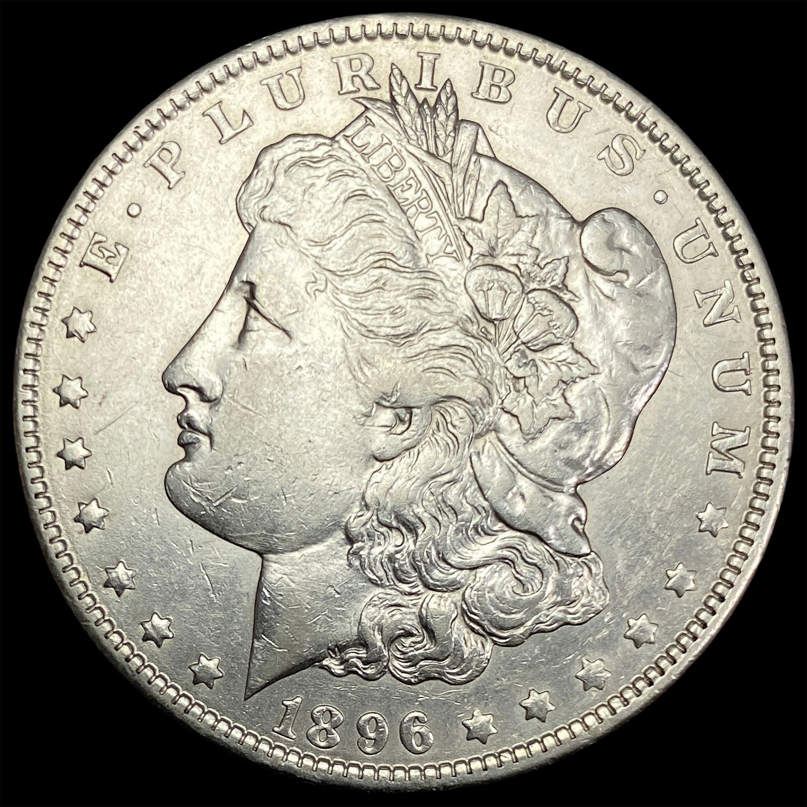 1896-O Silver Morgan Dollar CLOSELY UNCIRCULATED (1 of 2)