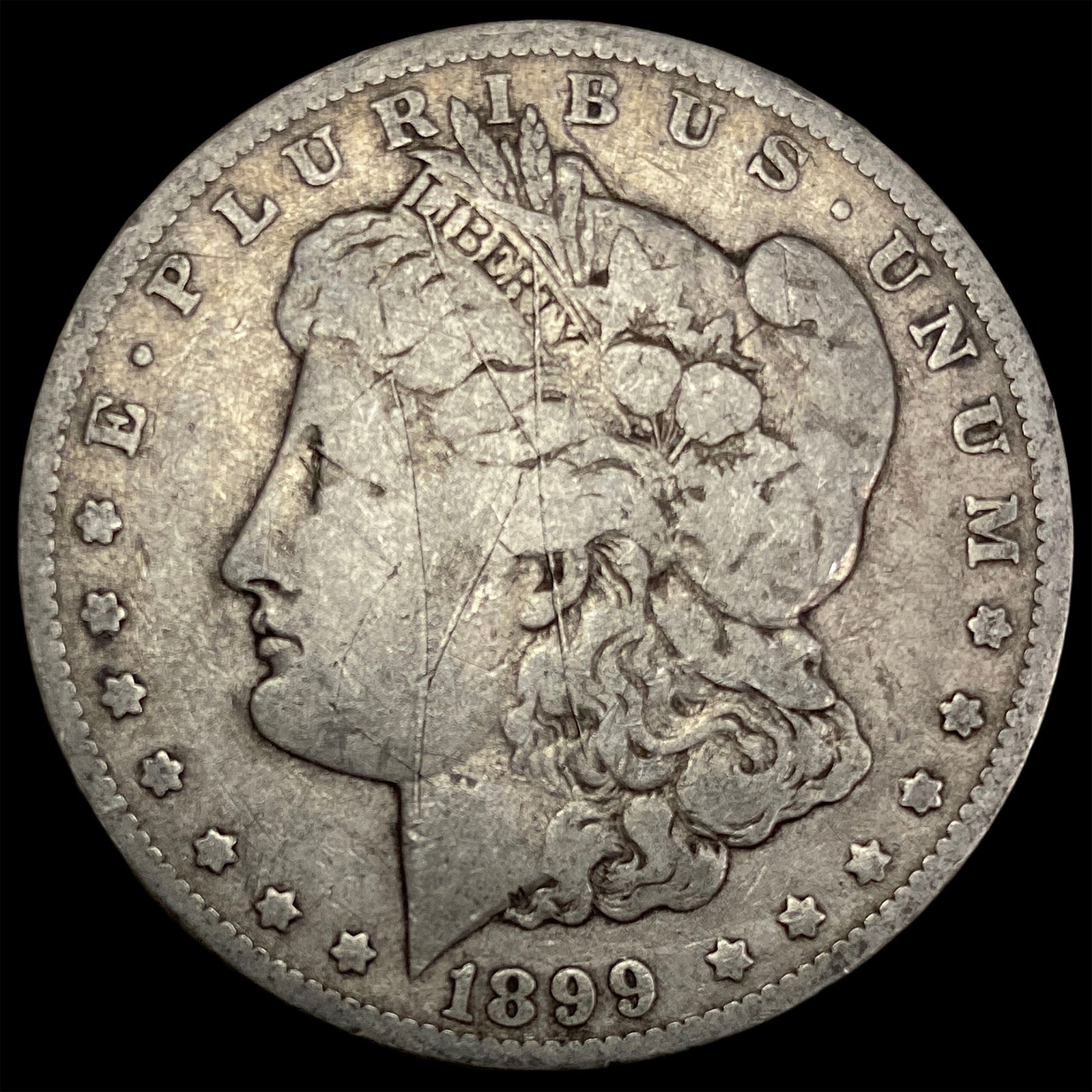 1899 Micro O Morgan Silver Dollar NICELY CIRCULATED (1 of 2)