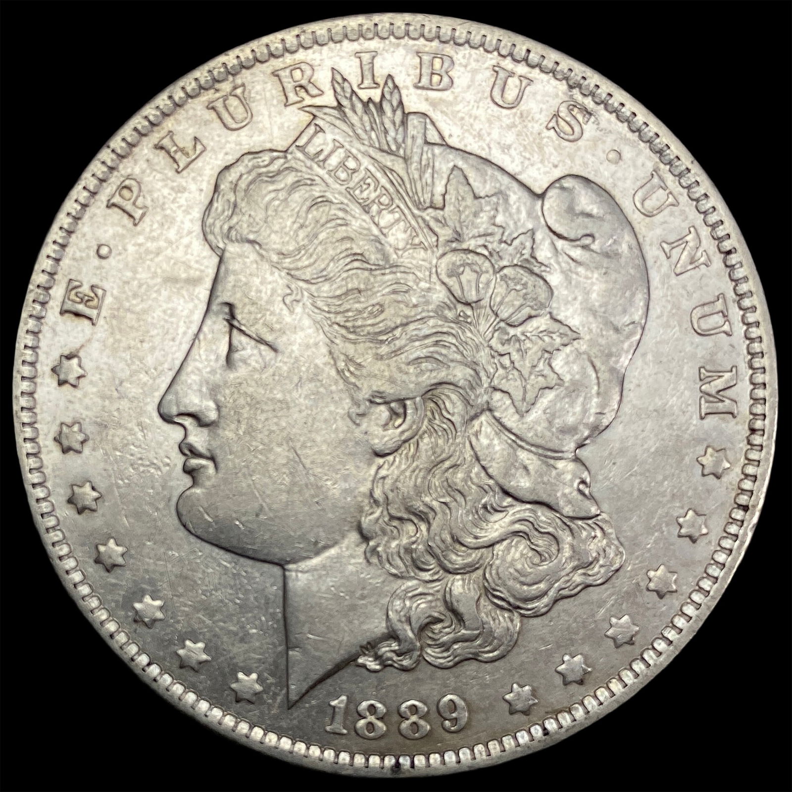 1889-O Silver Morgan Dollar CLOSE UNC (1 of 2)