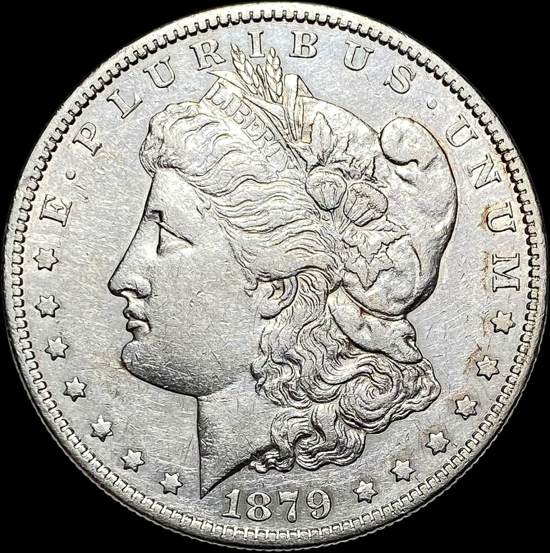 1879-O Silver Morgan Dollar CLOSELY  UNCIRCULATED (1 of 2)