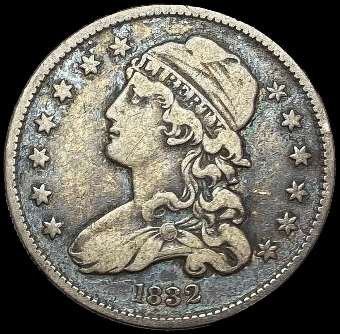 1832 Capped Bust Quarter LIGHTLY CIRCULATED: 1832 Capped Bust Quarter LIGHTLY CIRCULATED
