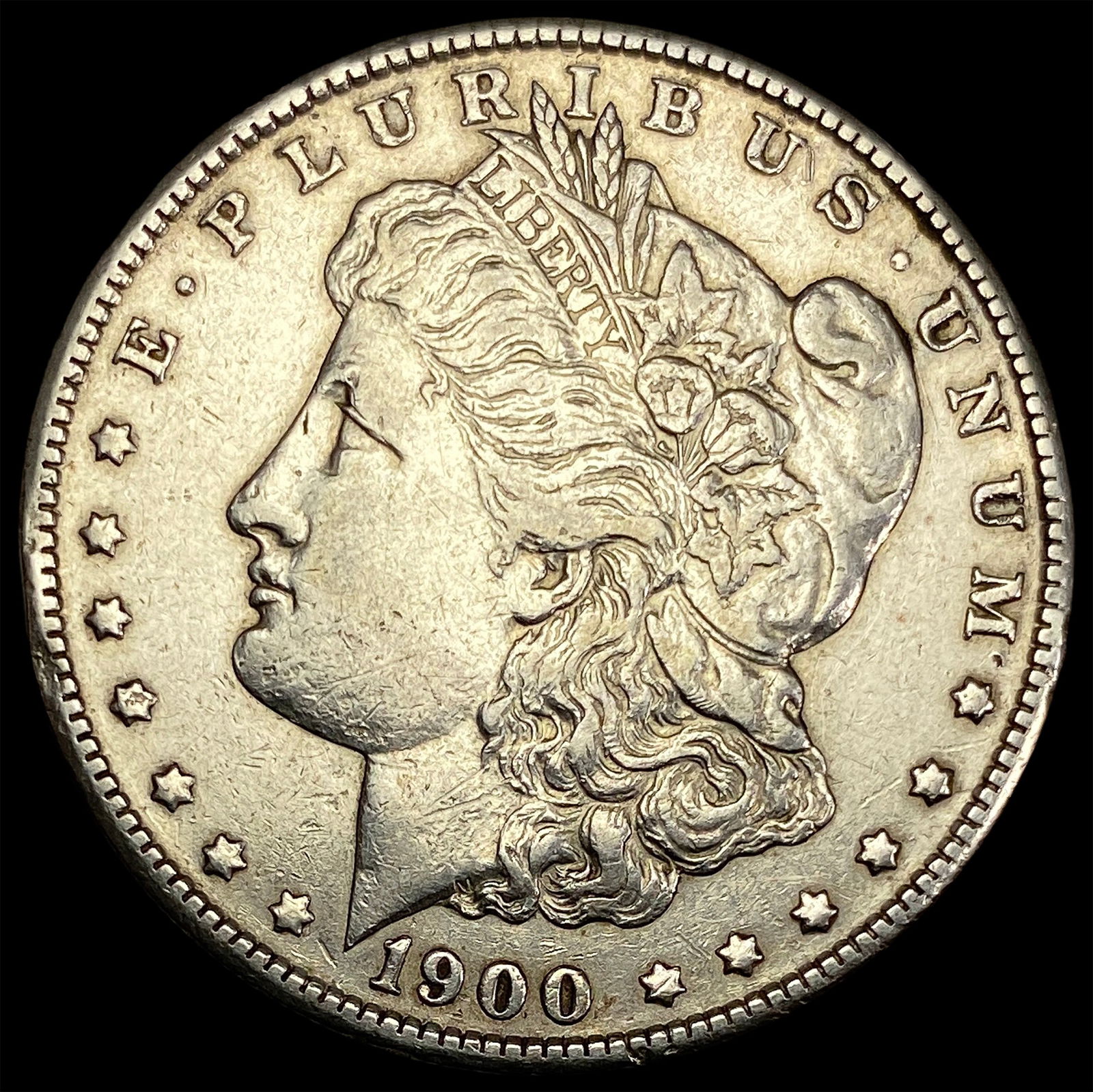1900-S Silver Morgan Dollar NEARLY UNCIRCULATED (1 of 2)