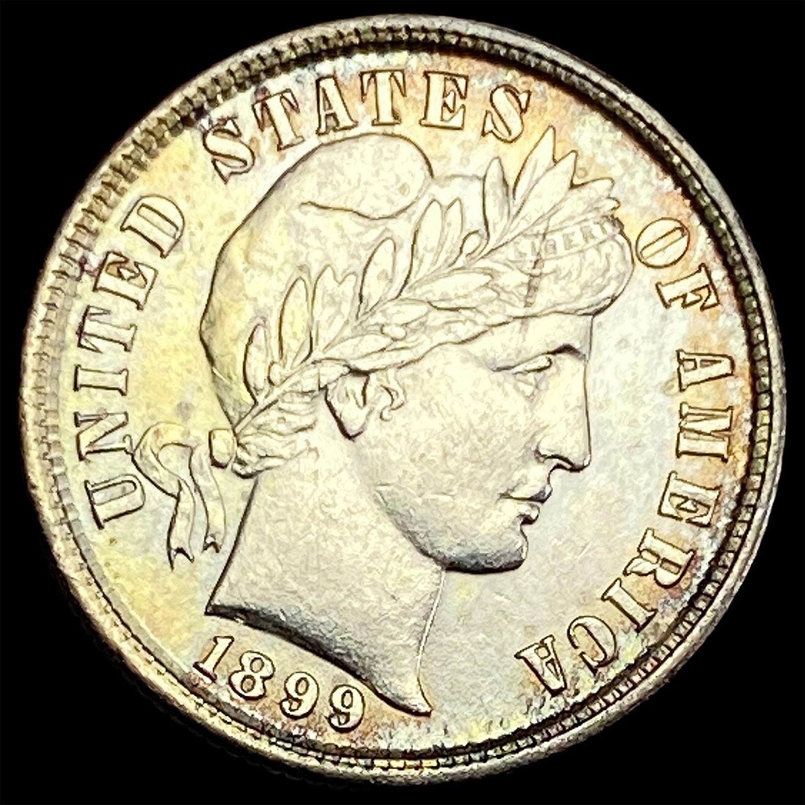 1899 Silver Barber Dime UNCIRCULATED (1 of 2)