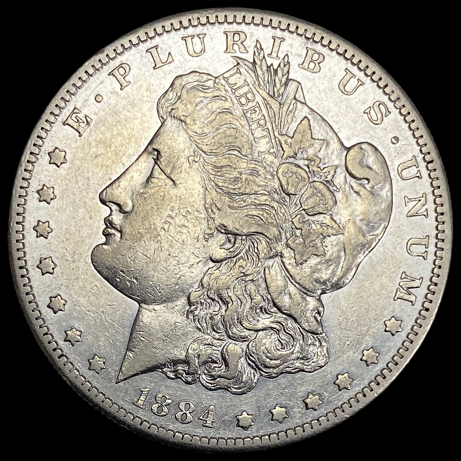 1884-S Morgan Silver Dollar NEAR UNC (1 of 2)