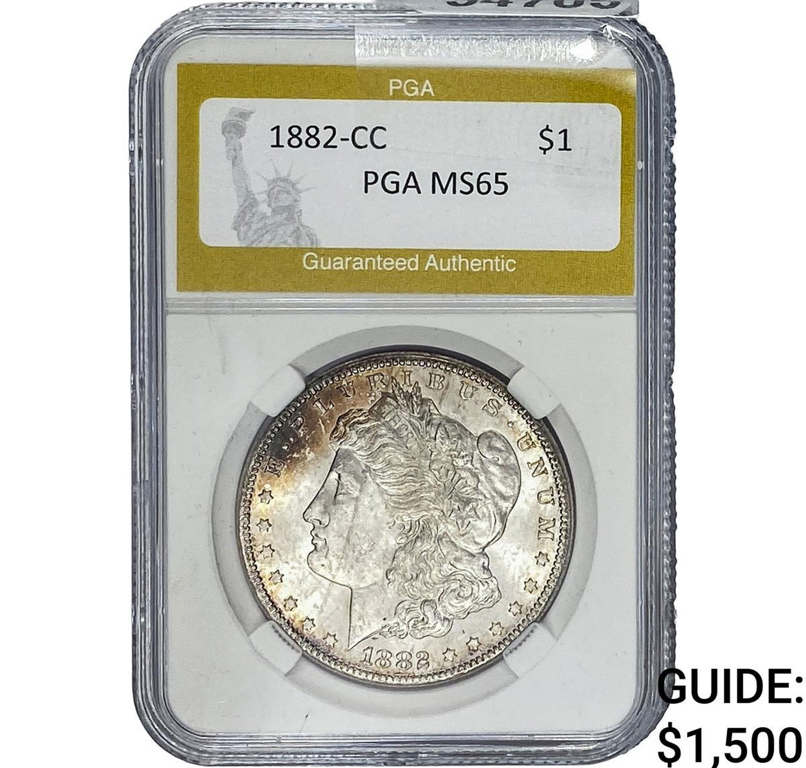 1882-CC Morgan Silver Dollar PGA MS65 (1 of 2)