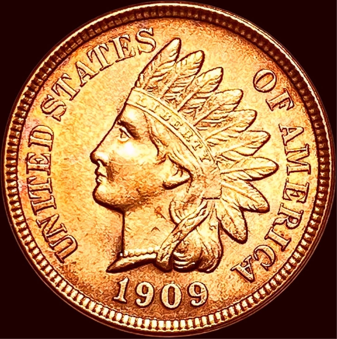 1909 Indian Head Cent CHOICE BU (1 of 2)