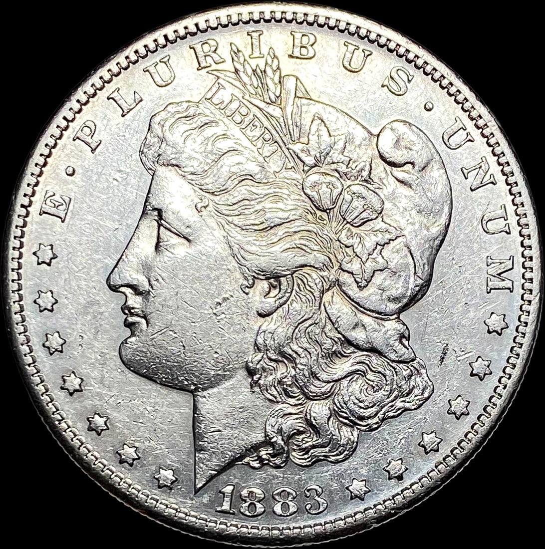 1883-S Silver Morgan Dollar CLOSELY  UNCIRCULATED (1 of 2)
