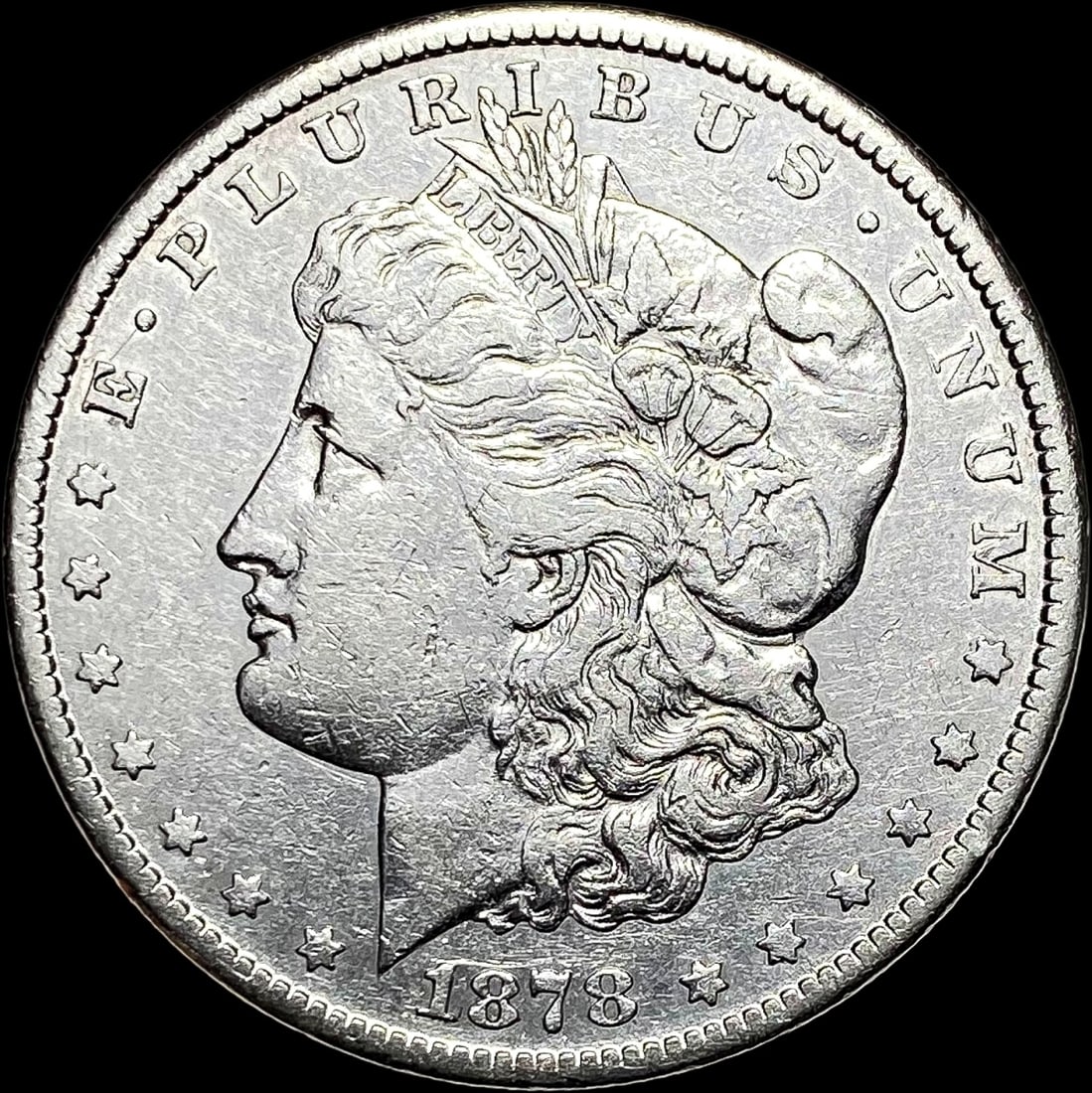 1878-CC Silver Morgan Dollar LIGHTLY  CIRCULATED (1 of 2)