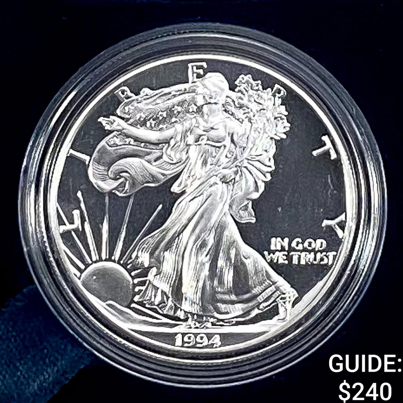 1994 $1 American Silver Eagle 1oz PROOF (1 of 3)
