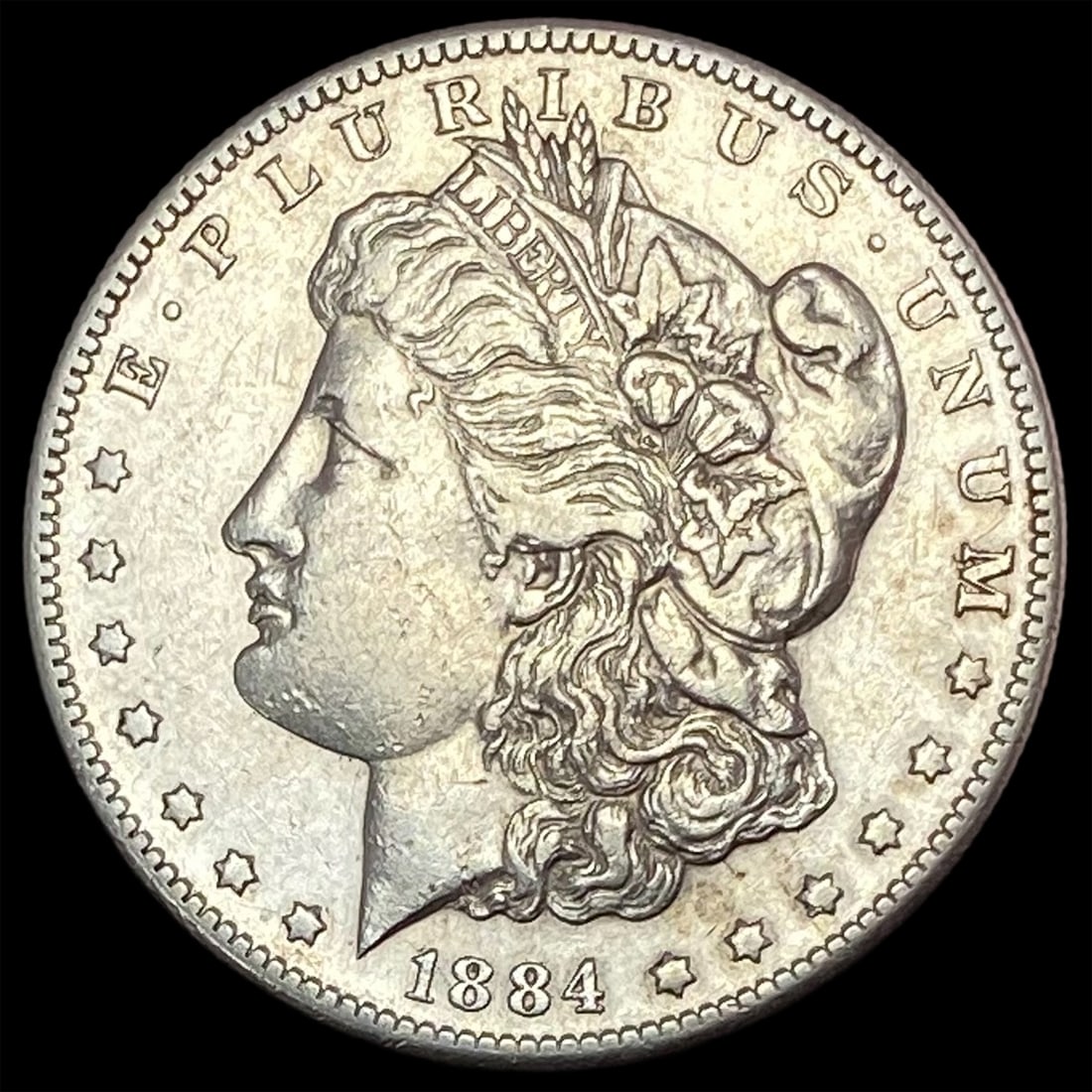 1884-S Silver Morgan Dollar CLOSELY  UNCIRCULATED (1 of 2)