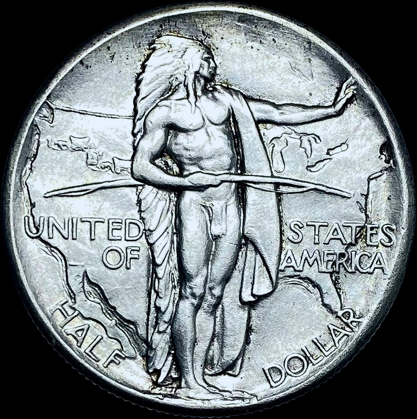 1926 Silver Half Dollar Oregon Trail CHOICE  BU (1 of 2)