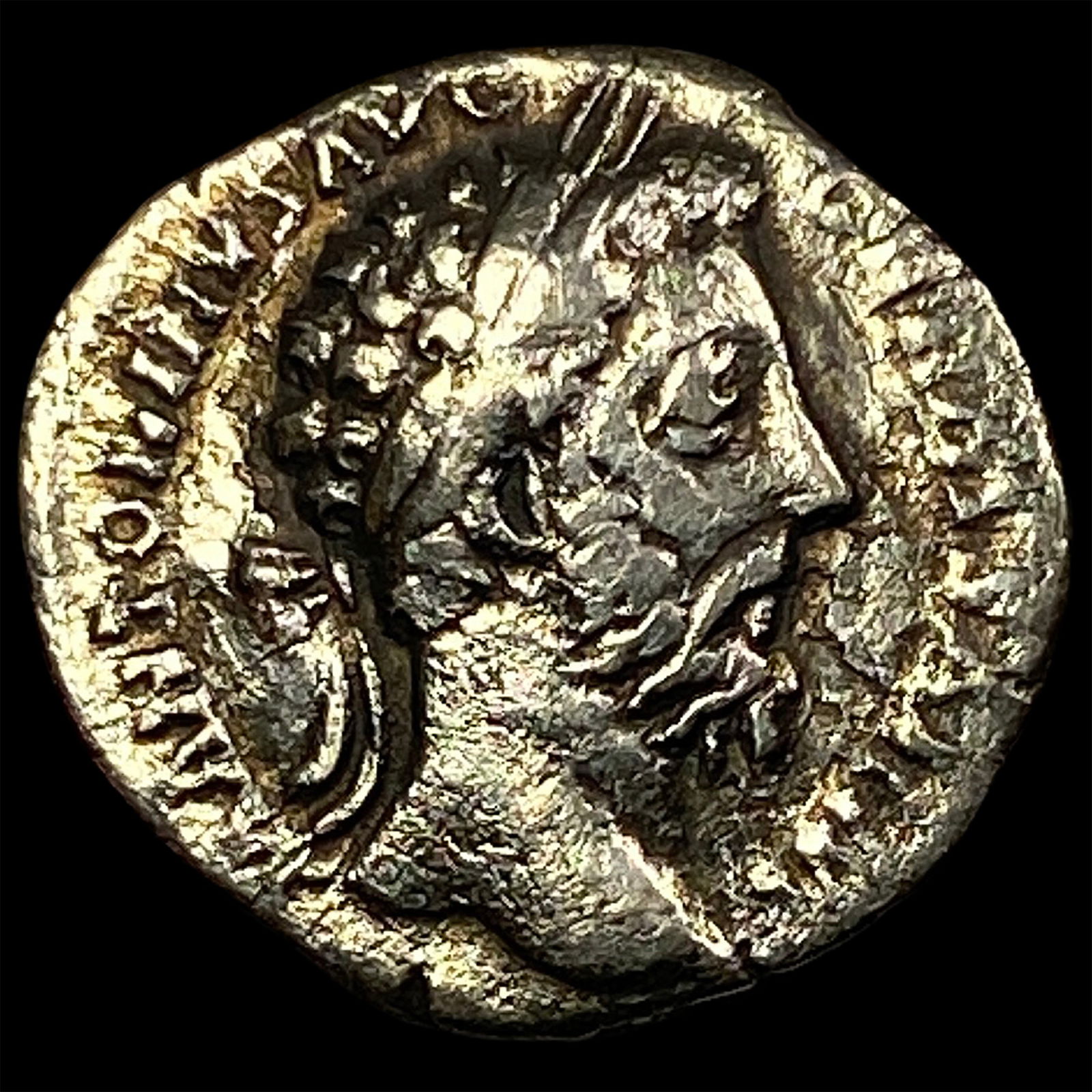 Roman Commodus 177-192 AD Silver Denarius NEARLY UNCIRCULATED (1 of 2)