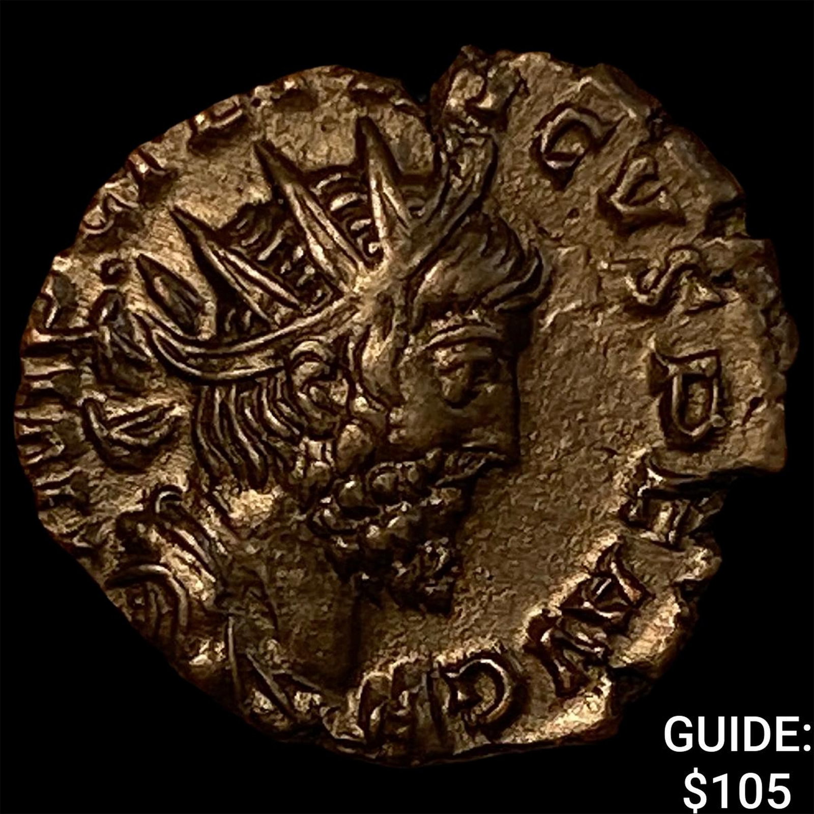 Roman Tetricus 271-274AD BI Antoninanus CHOICE AU: Roman Tetricus 271-274AD BI Antoninanus CHOICE AU
