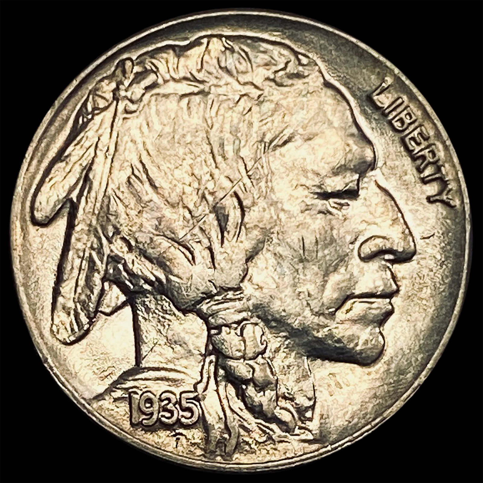 1935 Buffalo Nickel CHOICE BU (1 of 2)